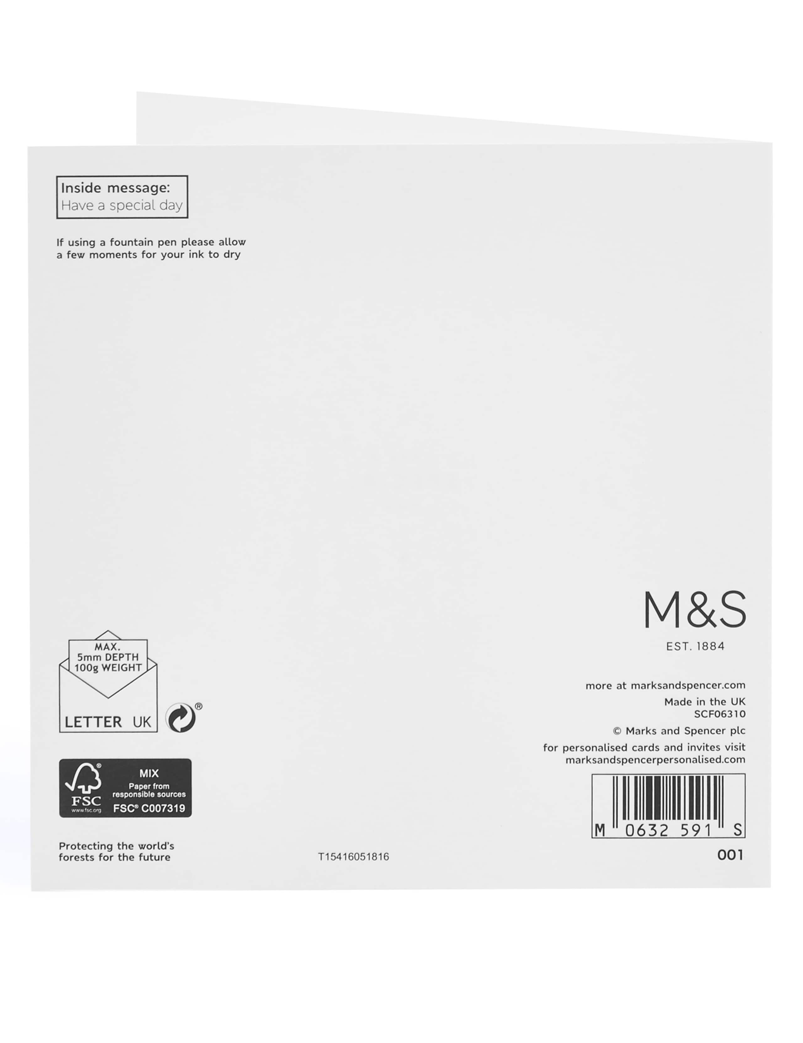 Pack of 5 Birthday Cards 7 of 7