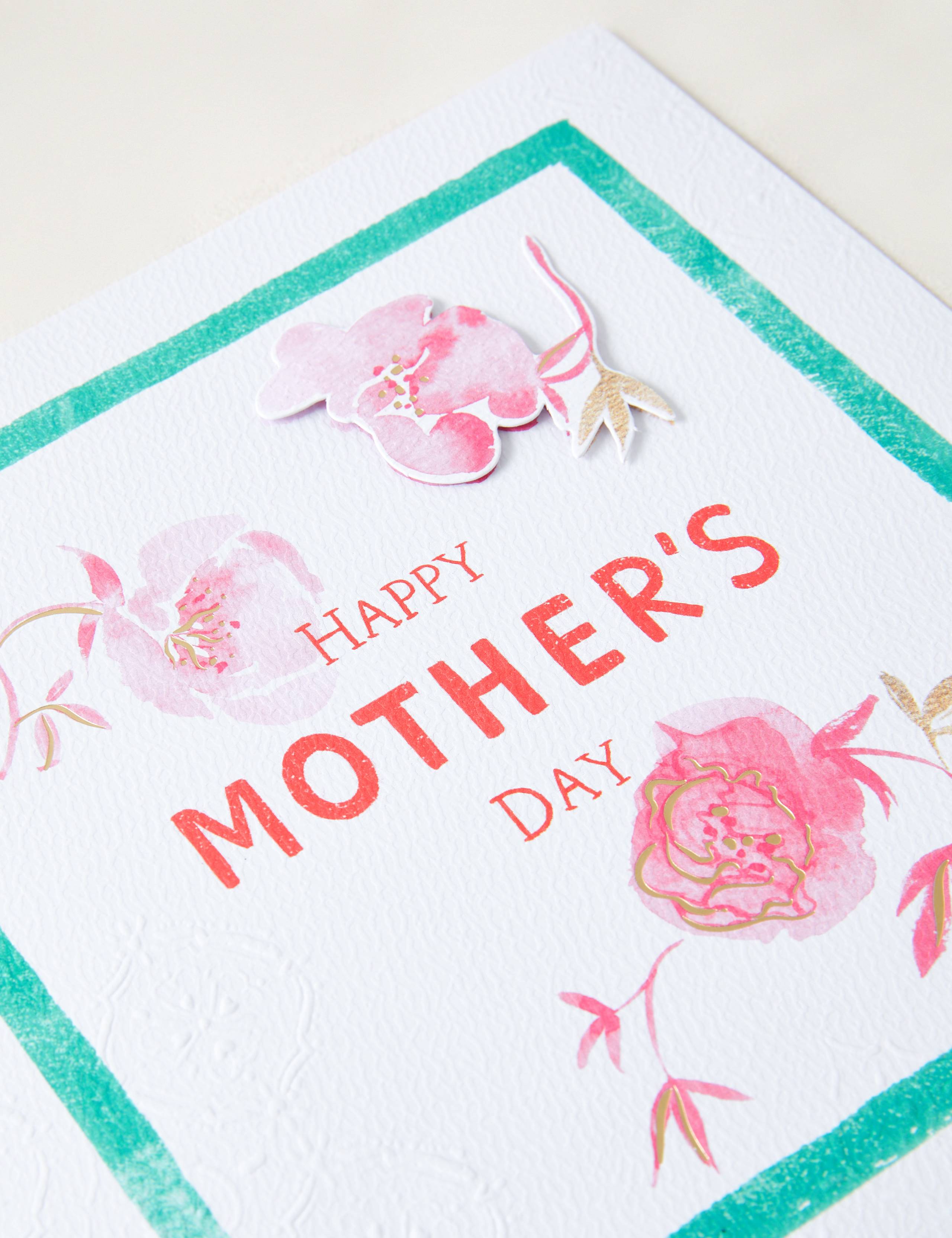 3D Effect Floral Mother's Day Card 4 of 5
