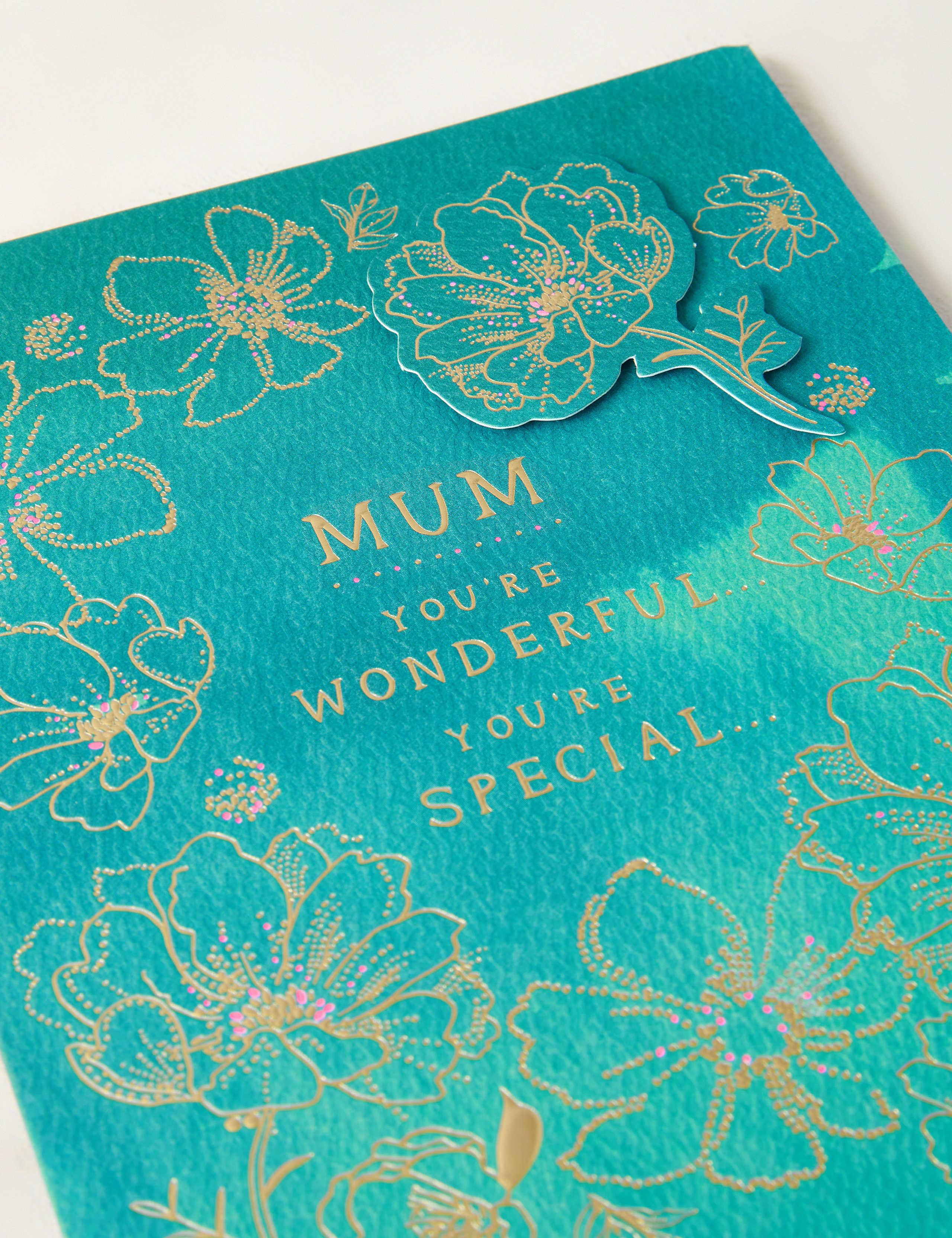 3D Effect Floral Mother's Day Card for Mum 4 of 5