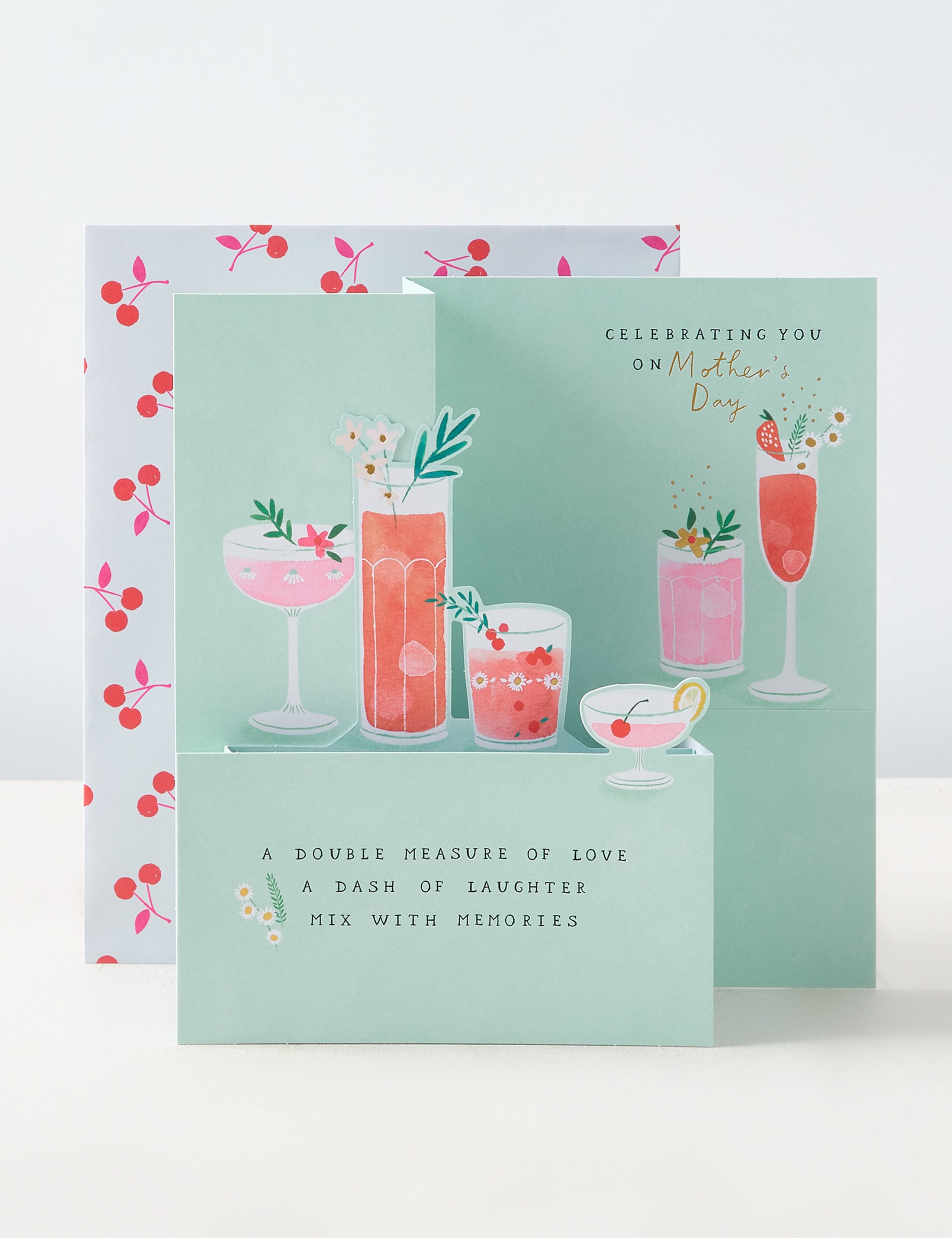 Die-cut 3D Mother's Day Card and Cocktail Recipe 1 of 5