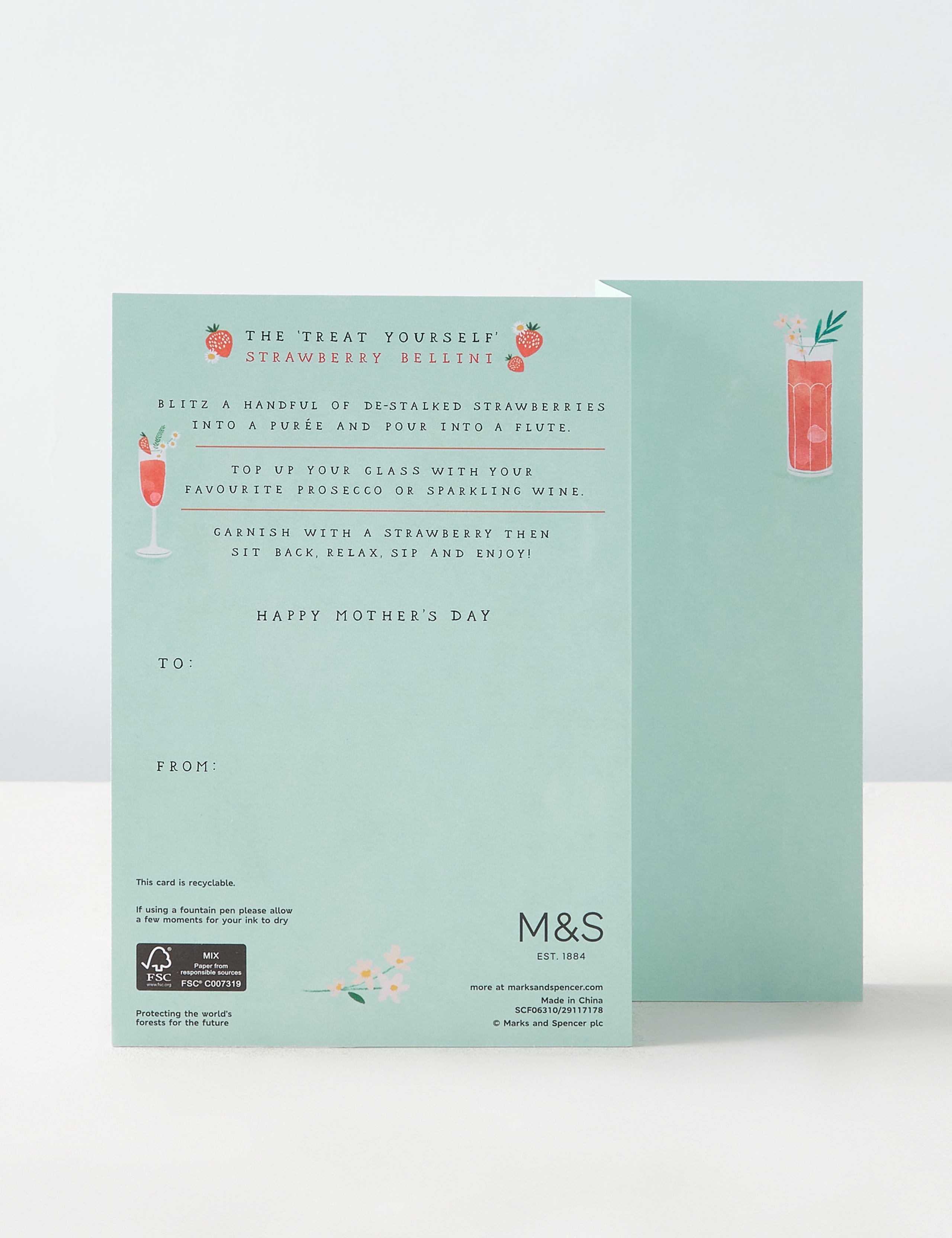 Die-cut 3D Mother's Day Card and Cocktail Recipe 3 of 5