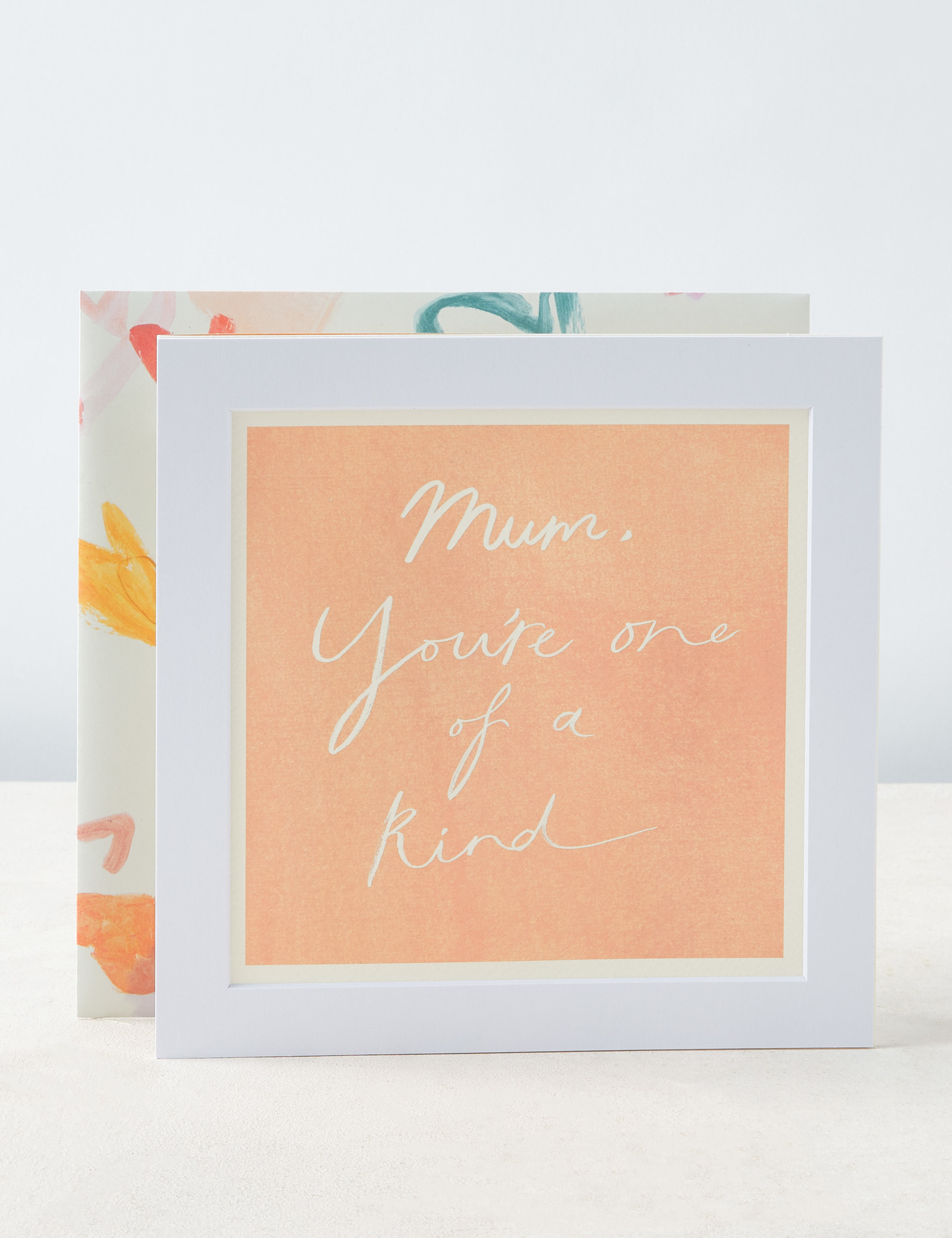 Frameable Keepsake Mother's Day Card for Mum with Mount 1 of 4