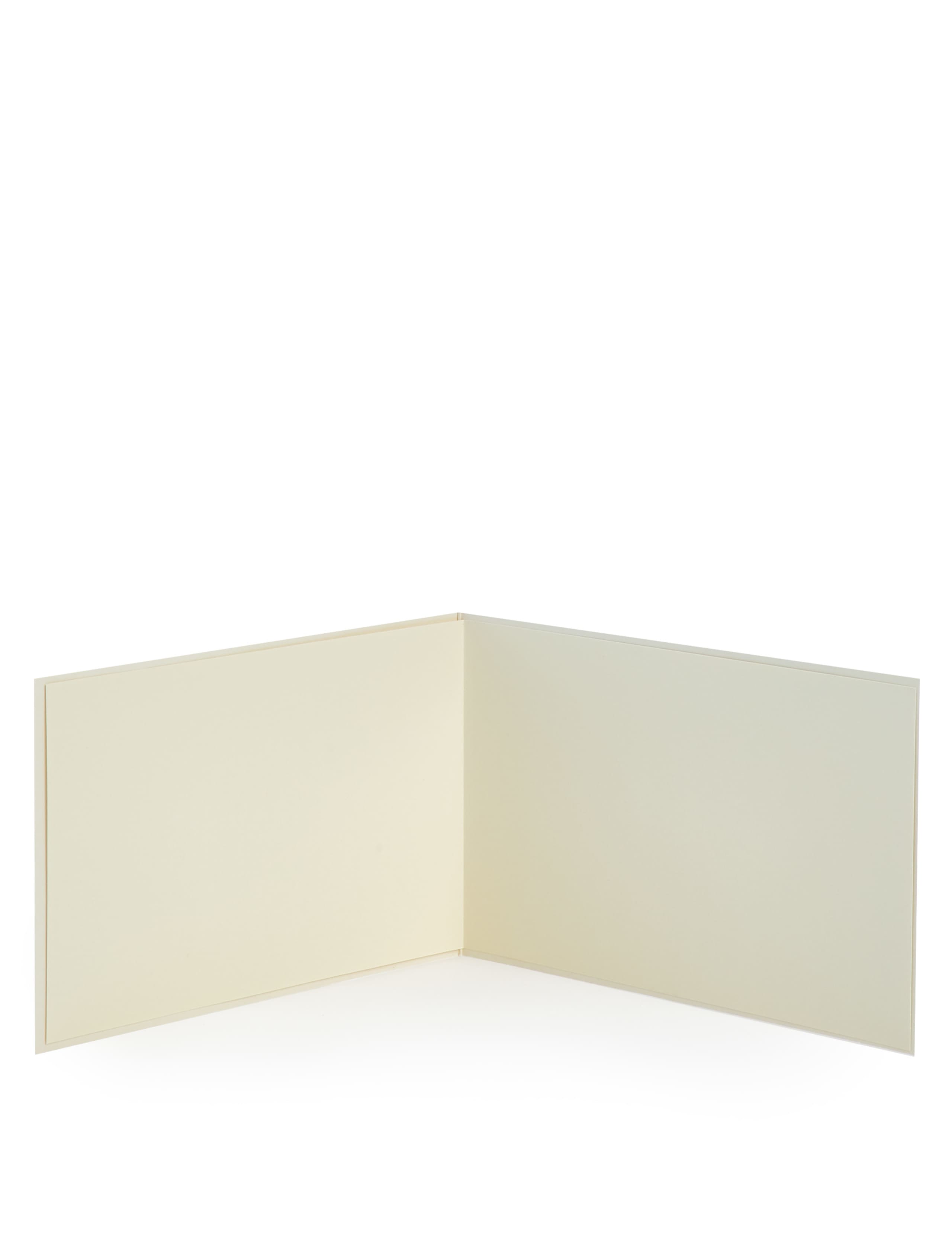 Pack of 8 Black & Cream Thank You Cards 3 of 5