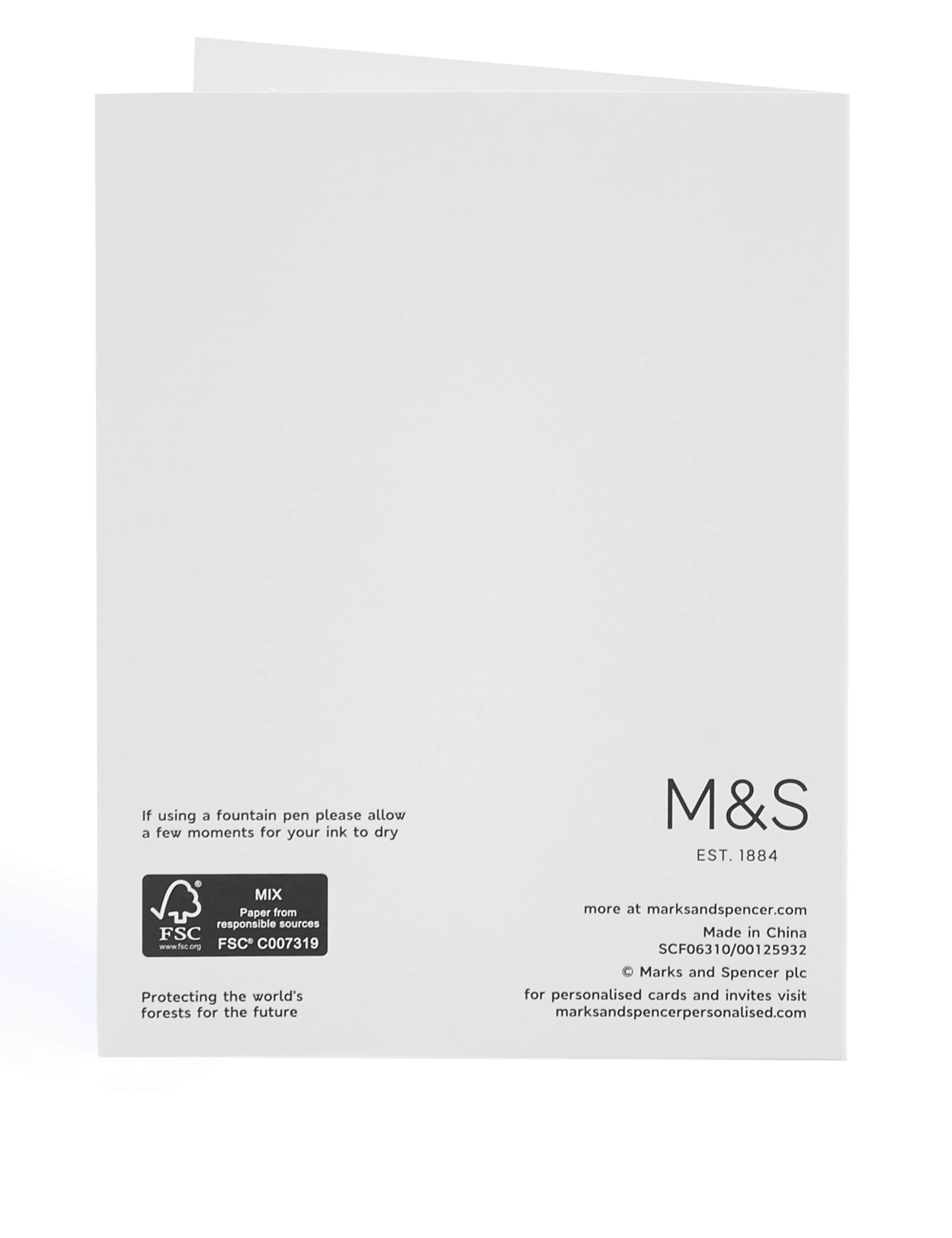 Pack of 8 Bright Floral Thank You Cards 3 of 3