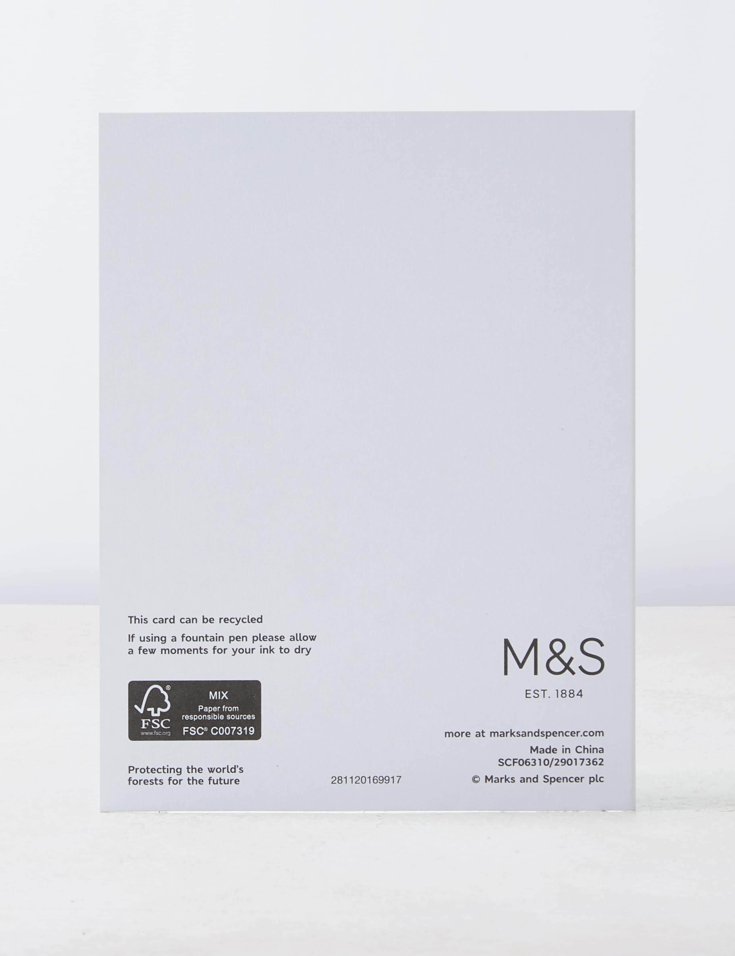 Pack of Contemporary Floral Blank Cards - 12 Cards in 4 Designs 3 of 4