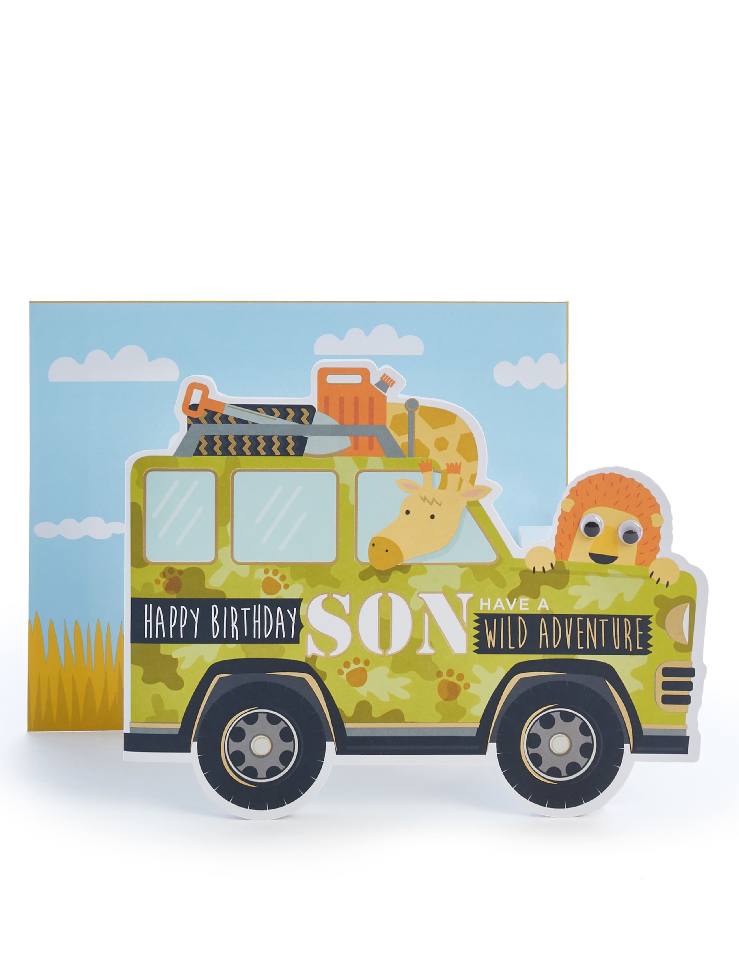 Son Safari Birthday Card 1 of 3