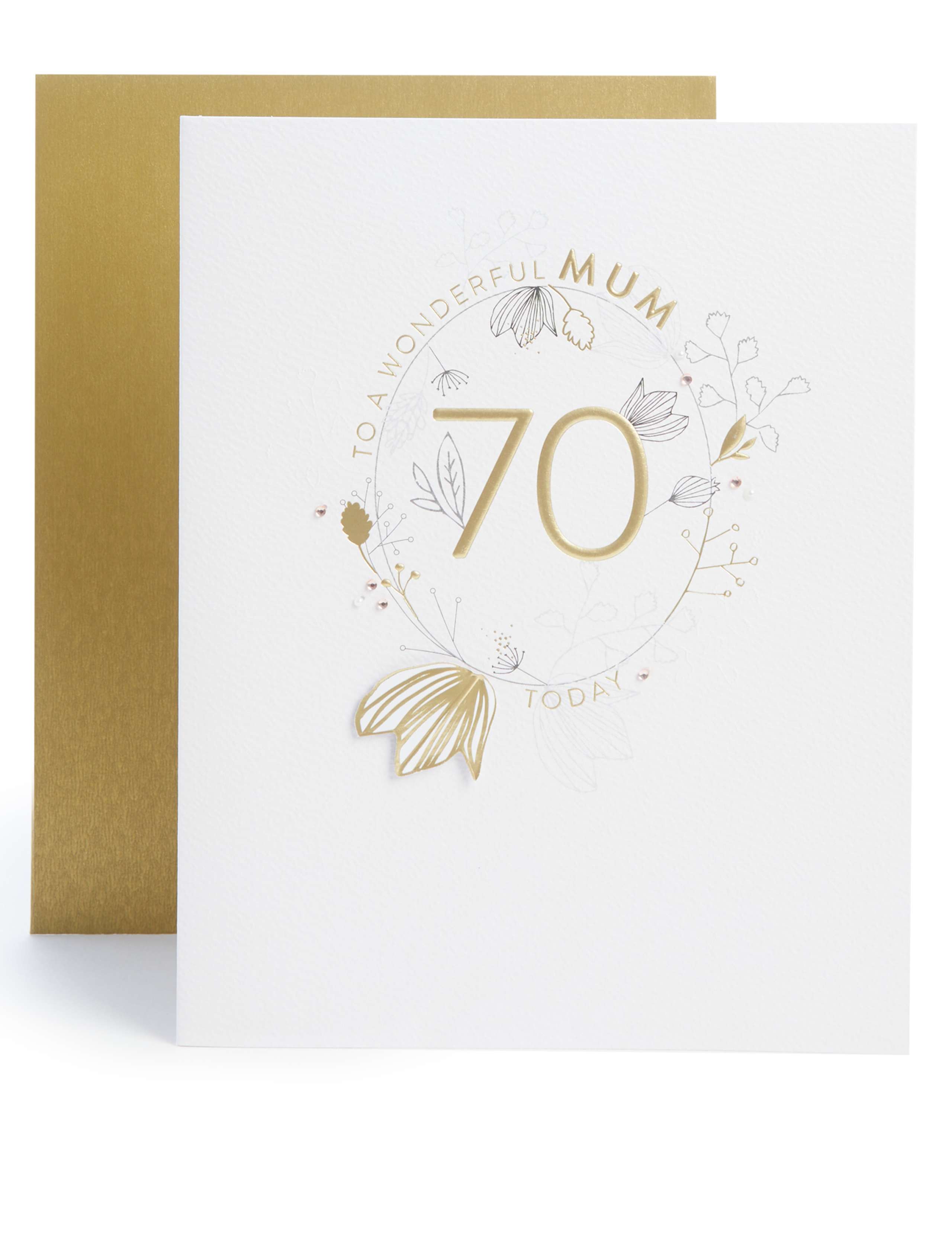 Mum 70th Birthday Card 1 of 3