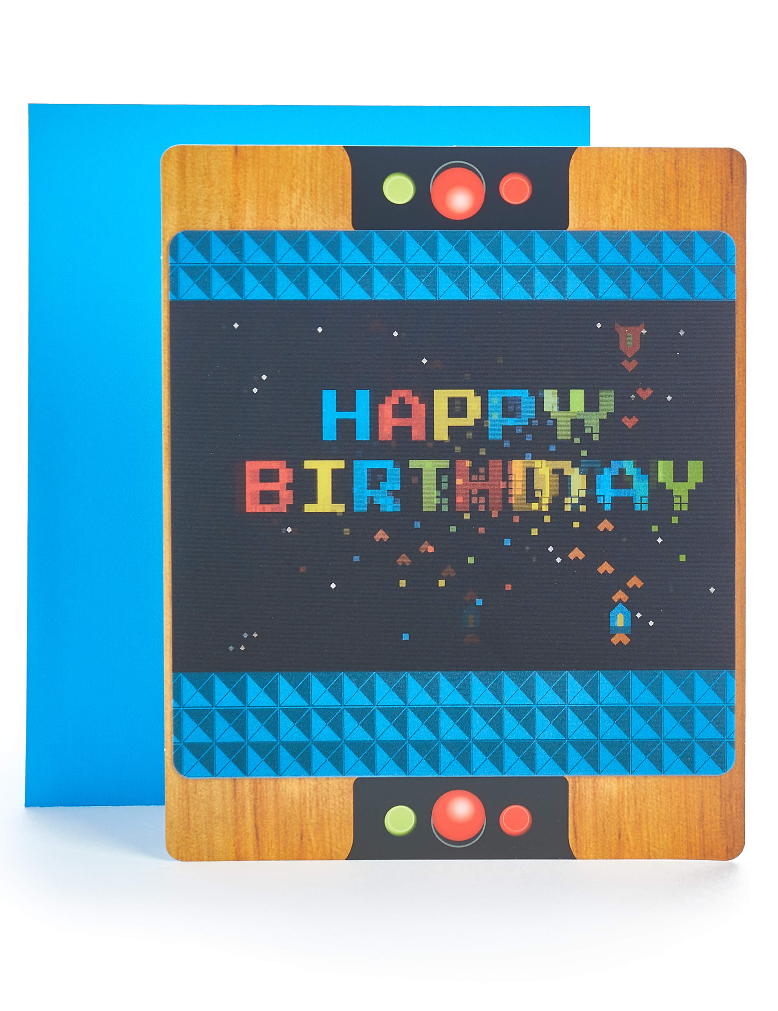 Pop-up Lenticular Arcade Game Birthday Card 1 of 4