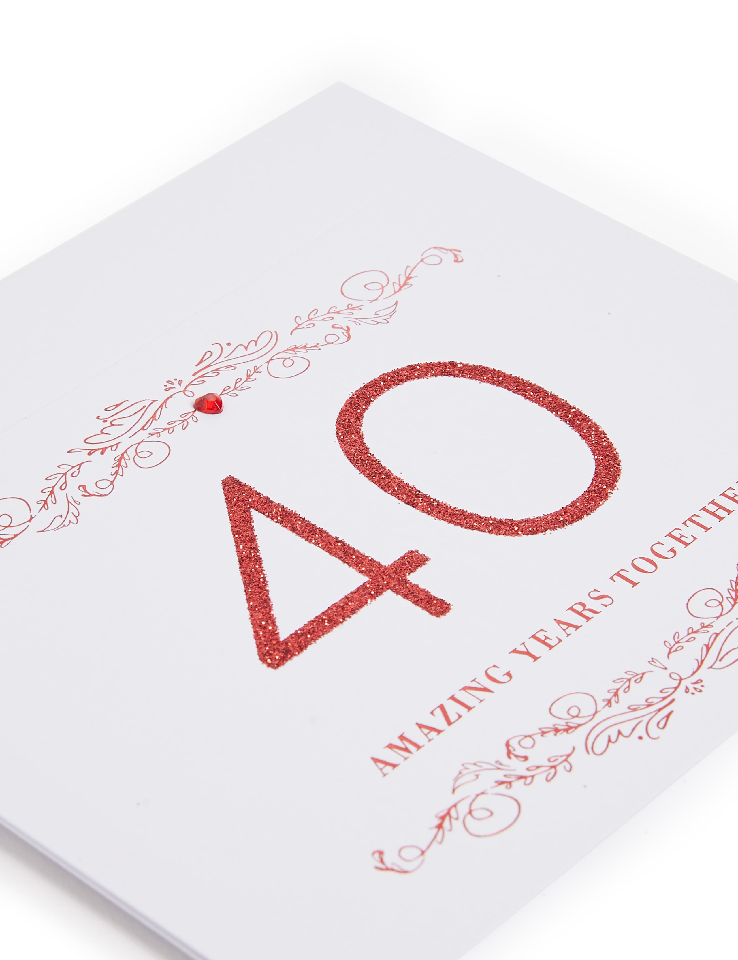 40th Anniversary Card 4 of 4