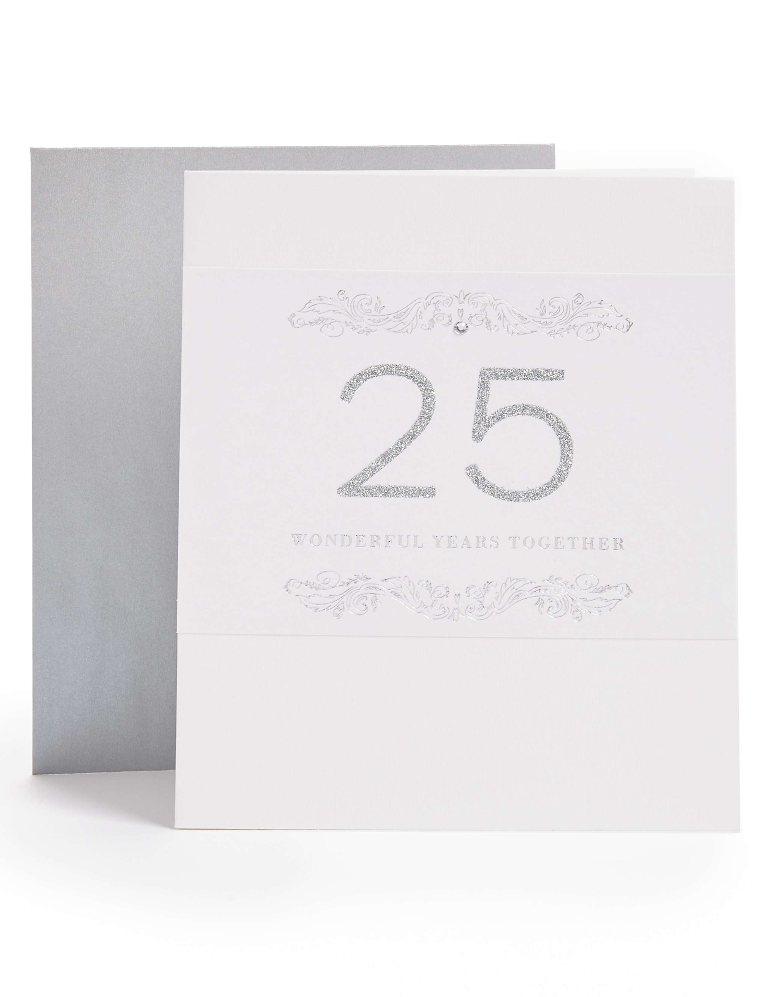 25th Anniversary Card 1 of 4