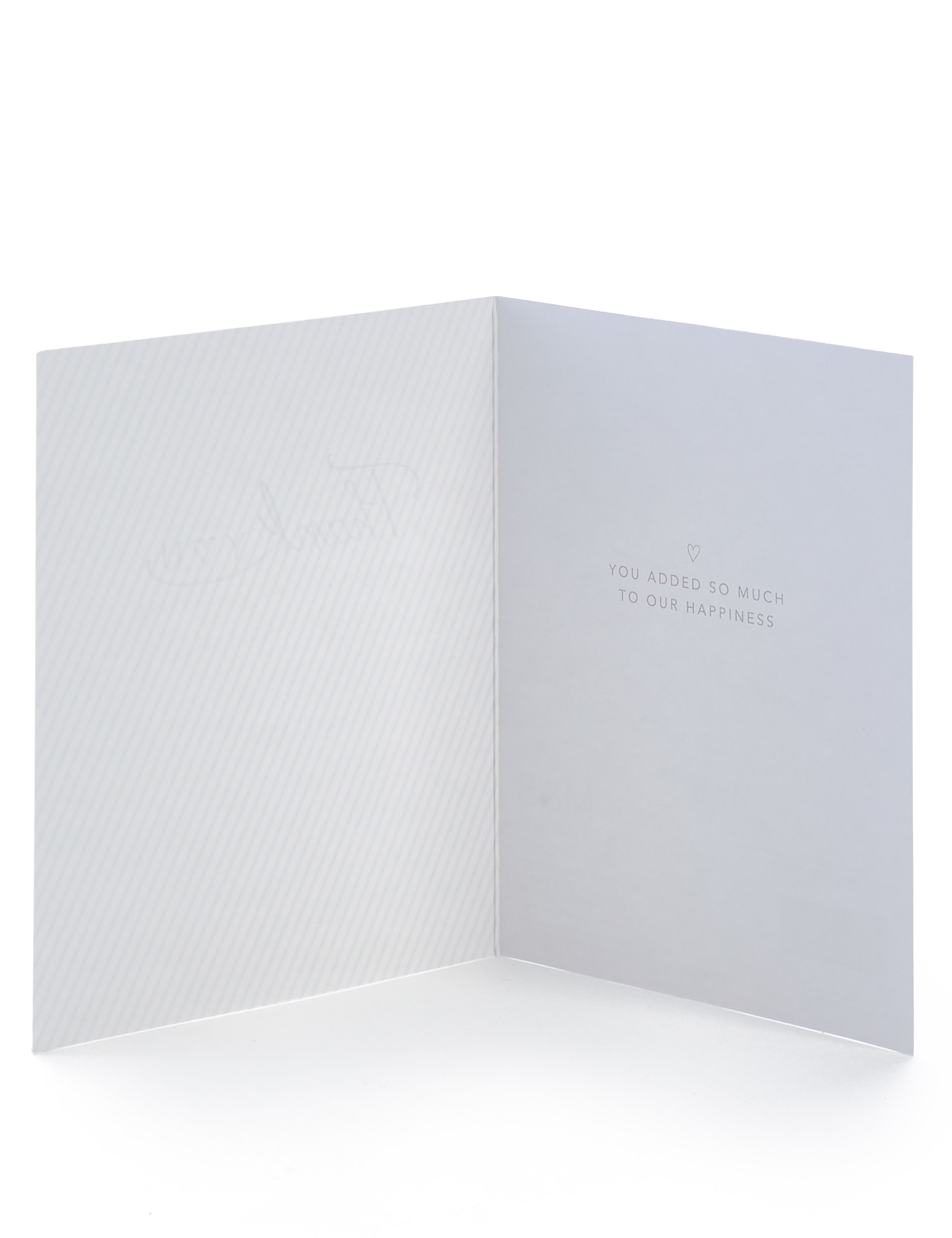 Pack of 8 Wedding Thank You Cards 3 of 4