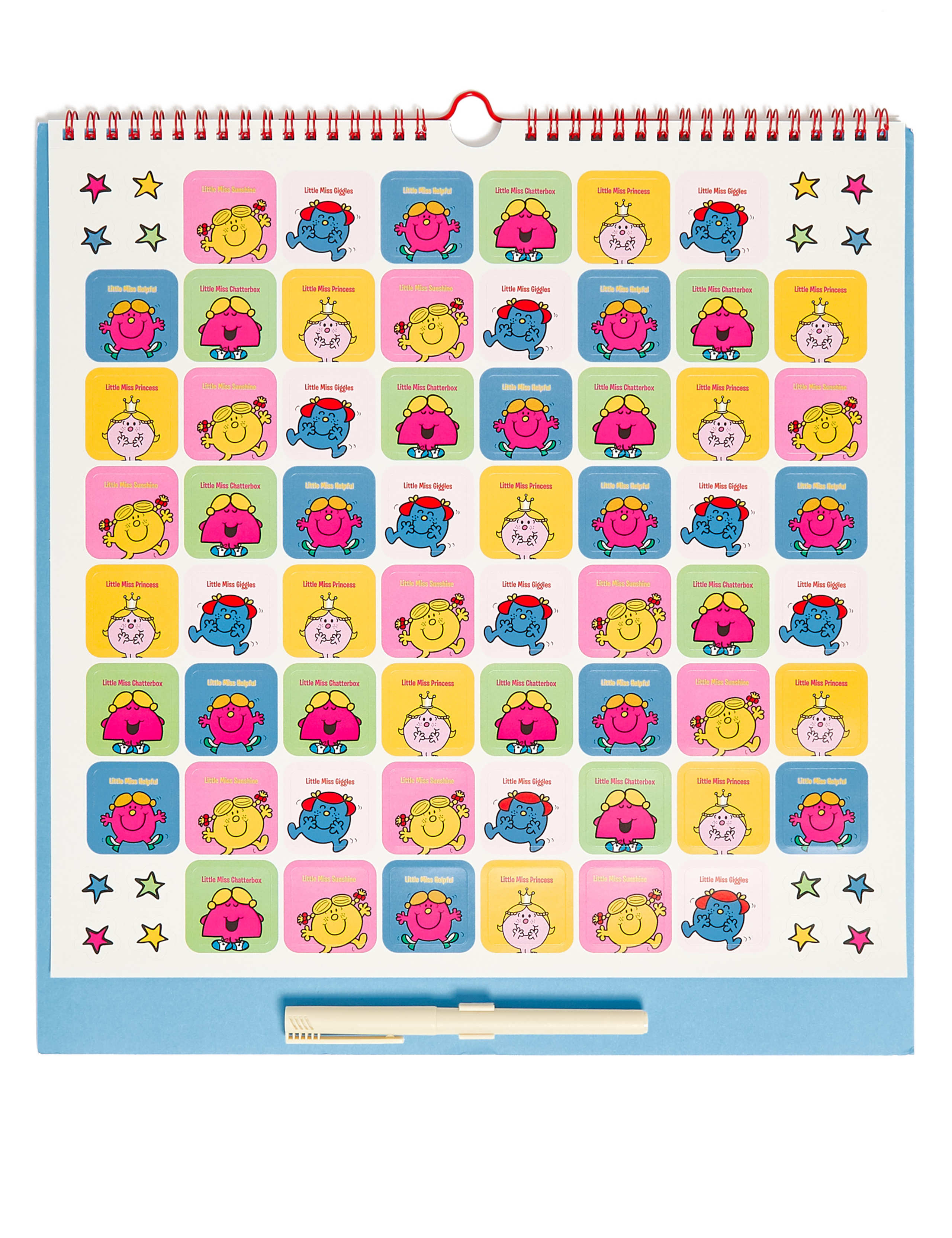 Mr. Men & Little Miss 2021 Family Organiser with Pen and Stickers 5 of 5
