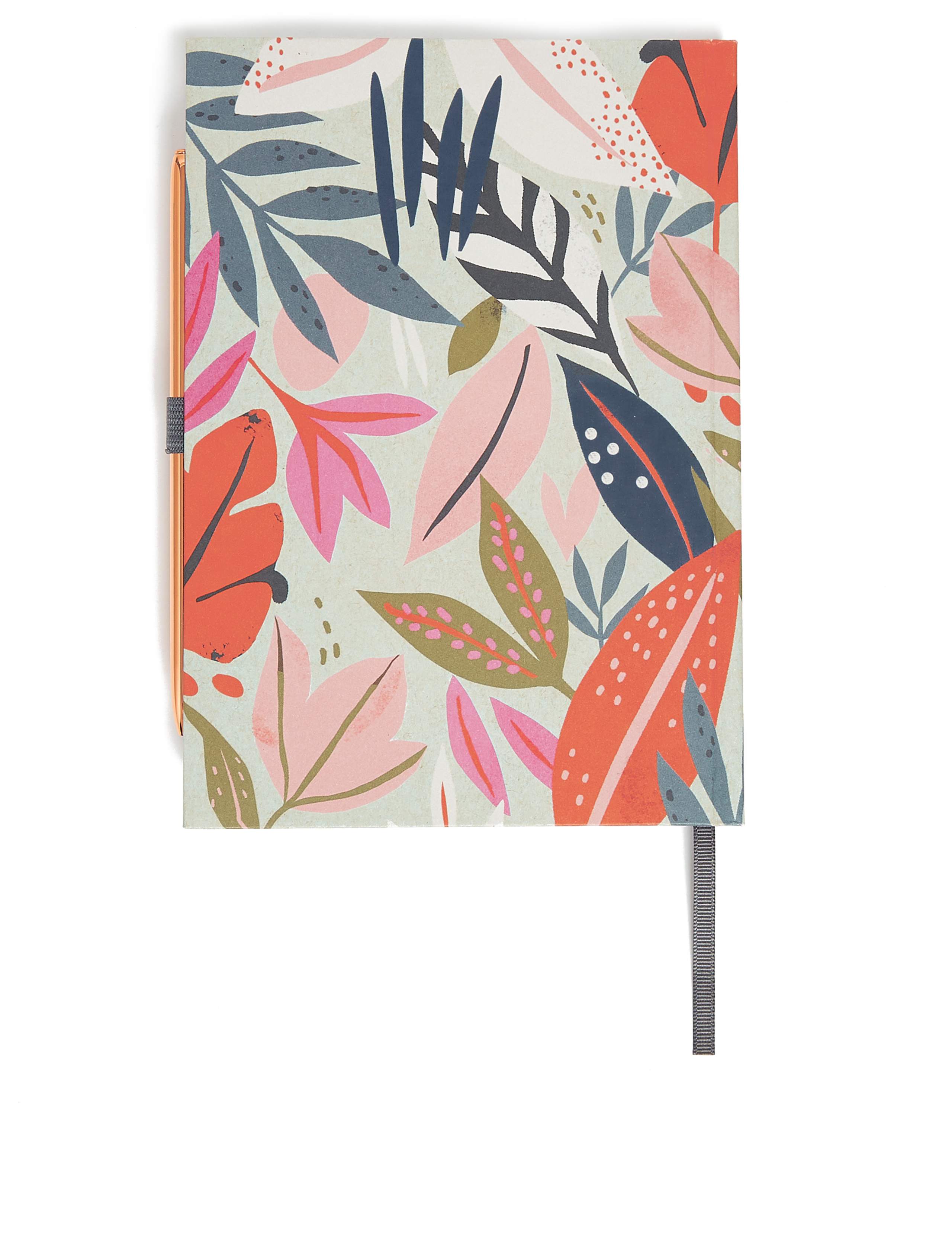Leaf Print 2021 Daily A5 Diary & Pen Set - Large 4 of 5