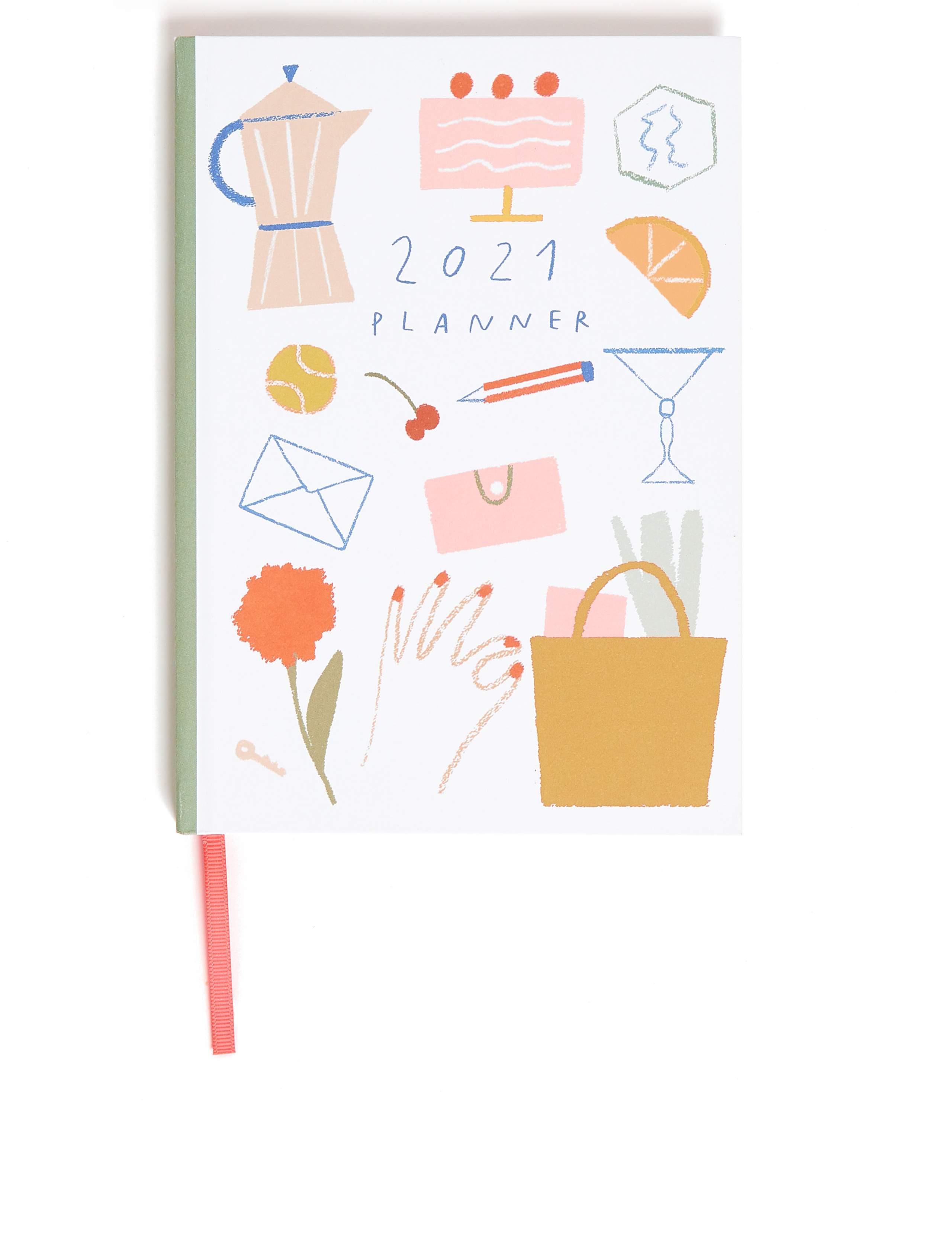 2021 Week To View A5 Family Planner & Diary - Large 1 of 4
