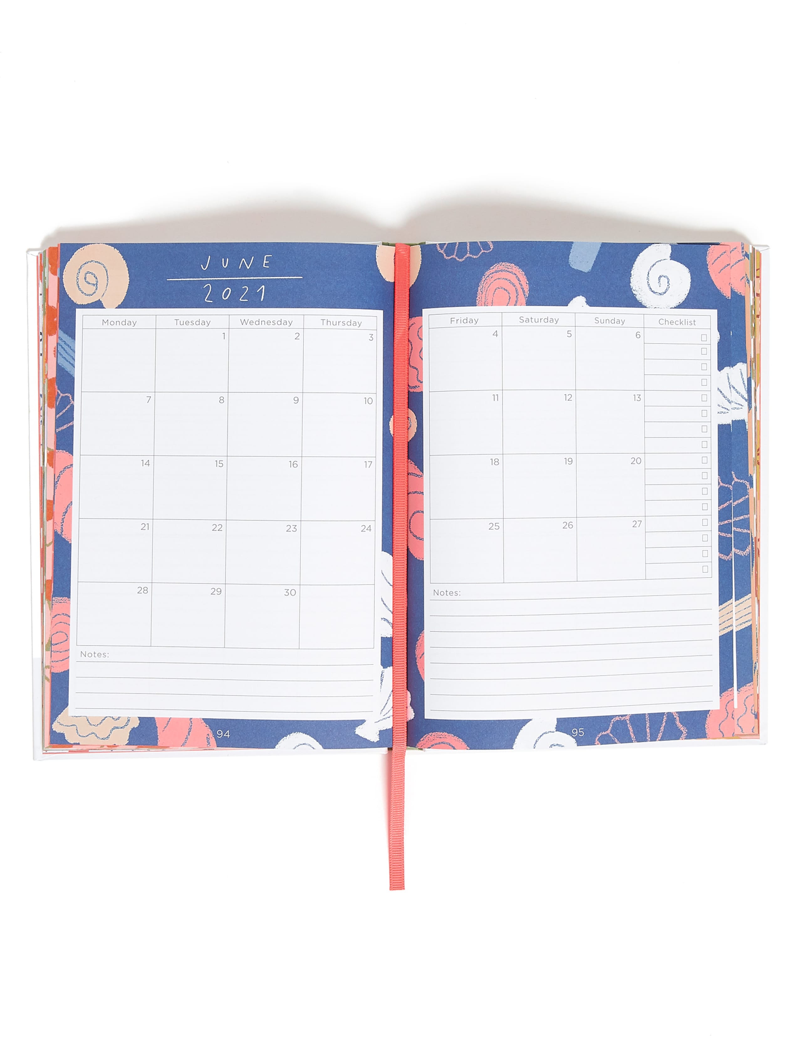 2021 Week To View A5 Family Planner & Diary - Large 3 of 4