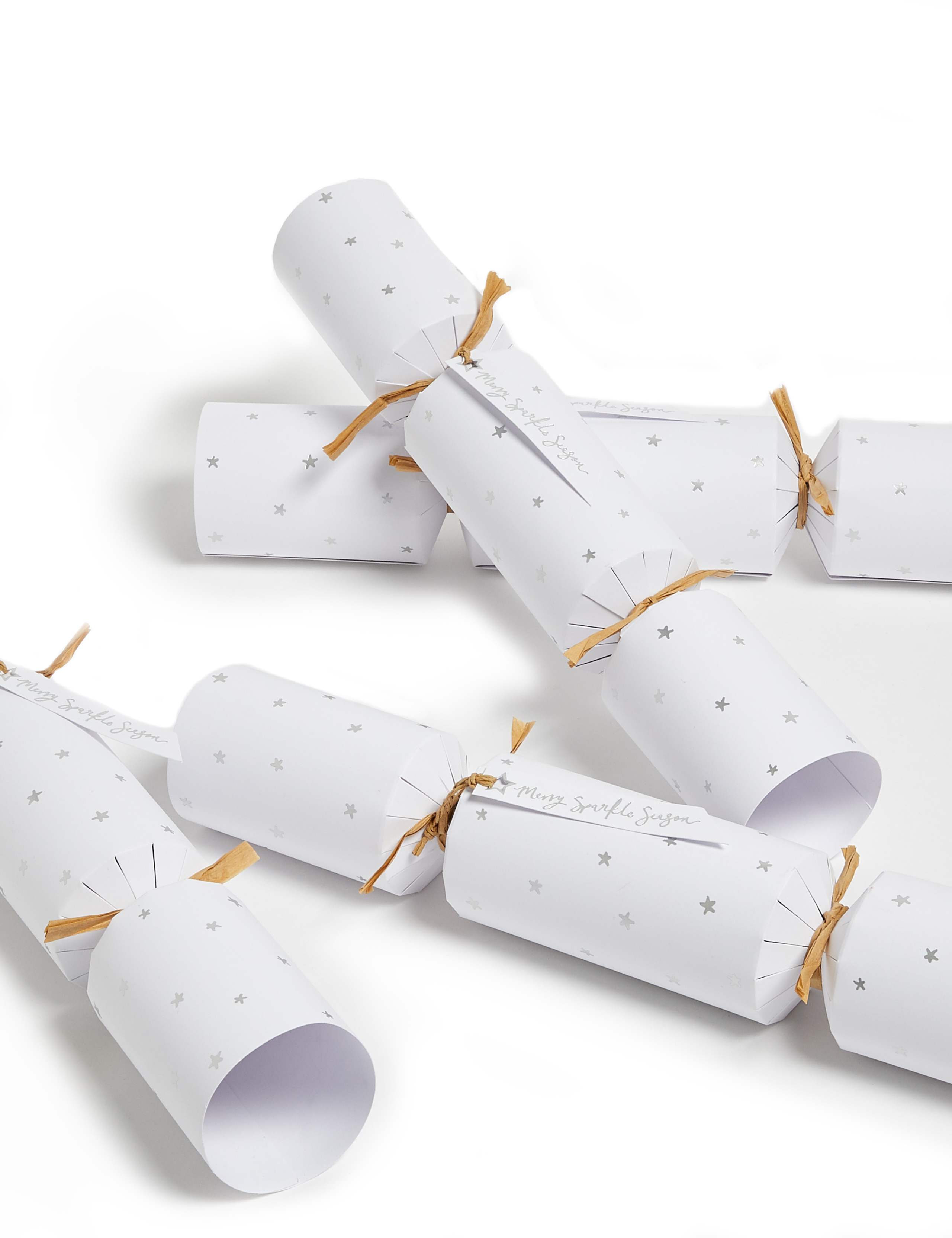 Fill Your Own' Recyclable Christmas Crackers - Pack of 6 in 1 Design 3 of 4
