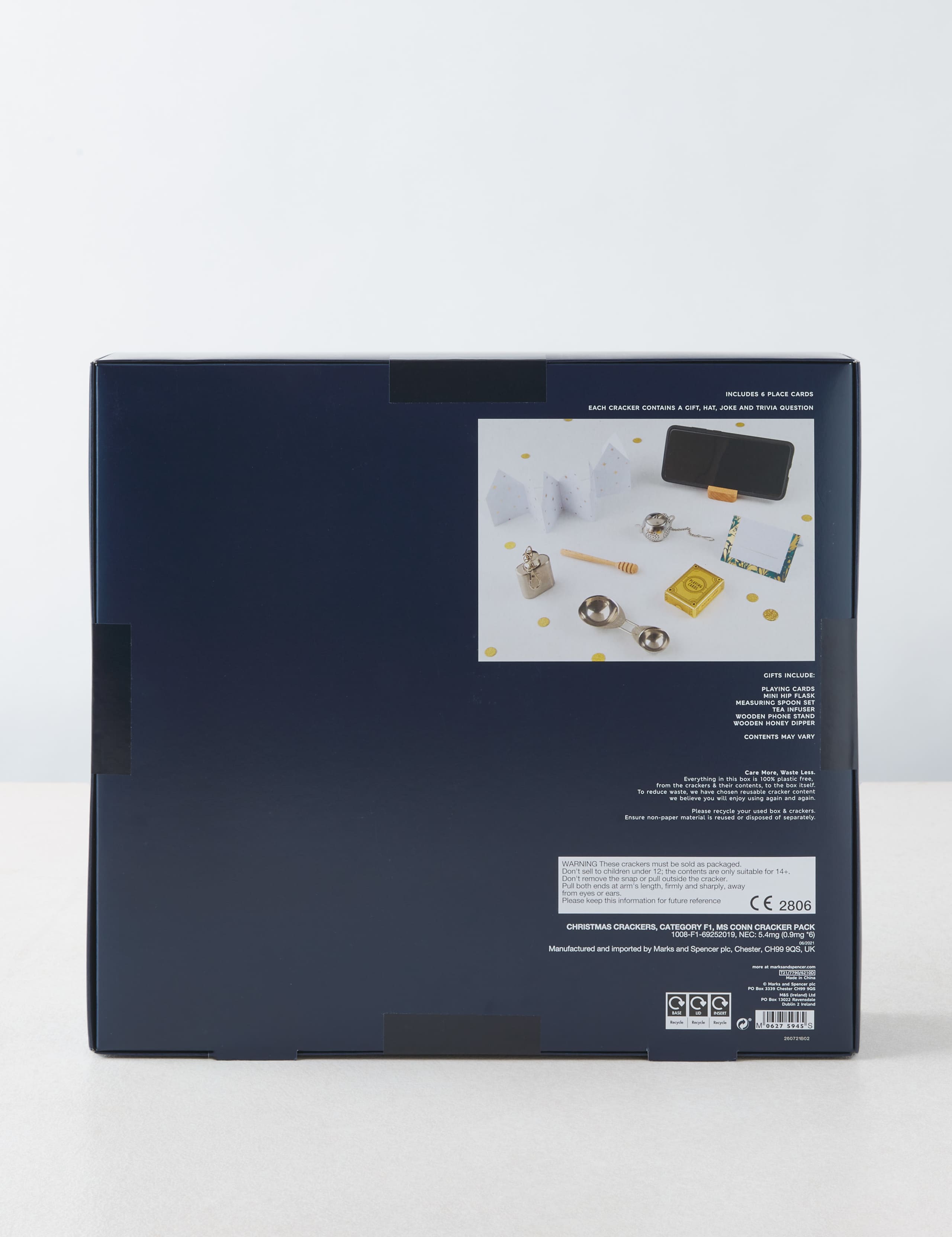 Connoisseur Opulence Christmas Crackers - Pack of 6 in 1 Design 4 of 4