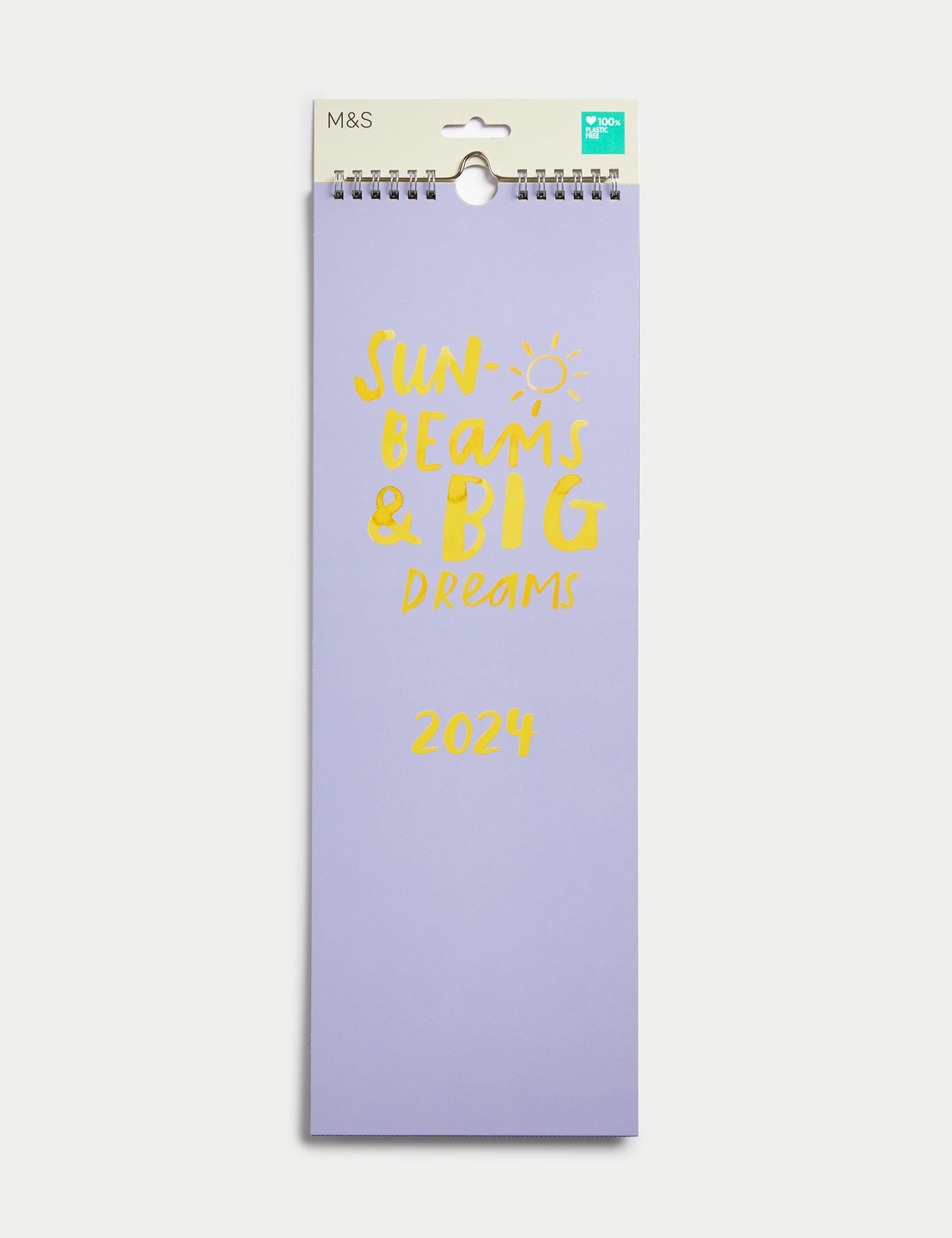 2024 Slimline Calendar - Motivational Quotes Design 1 of 3