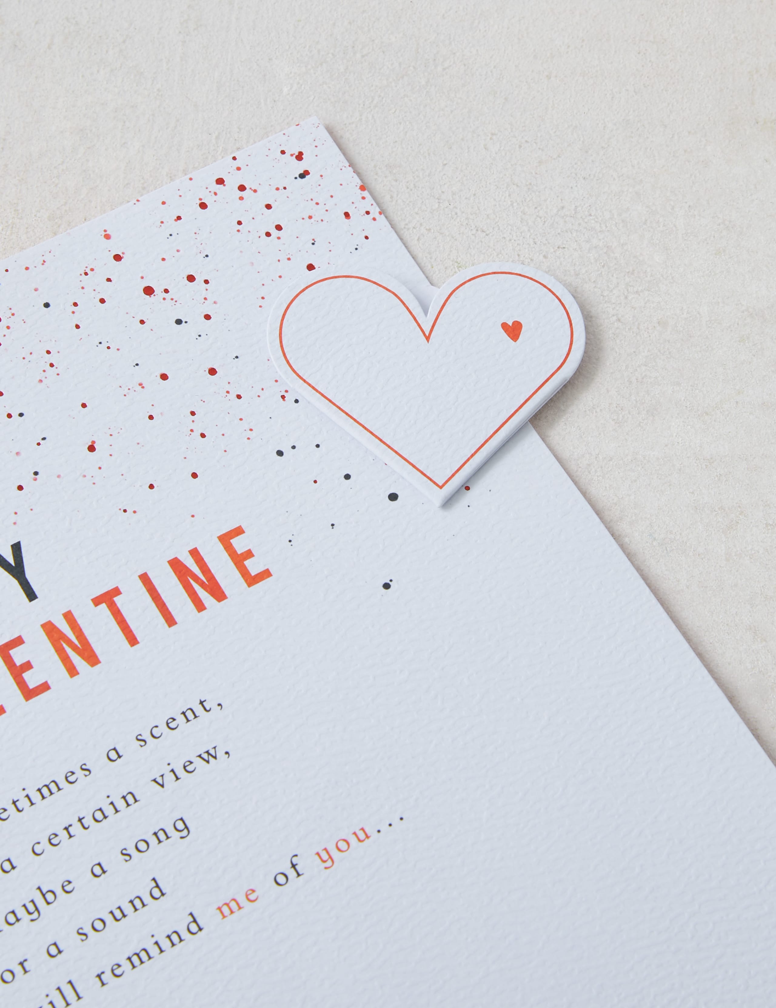 Senses Valentine Card and Keepsake - Scent 4 of 5