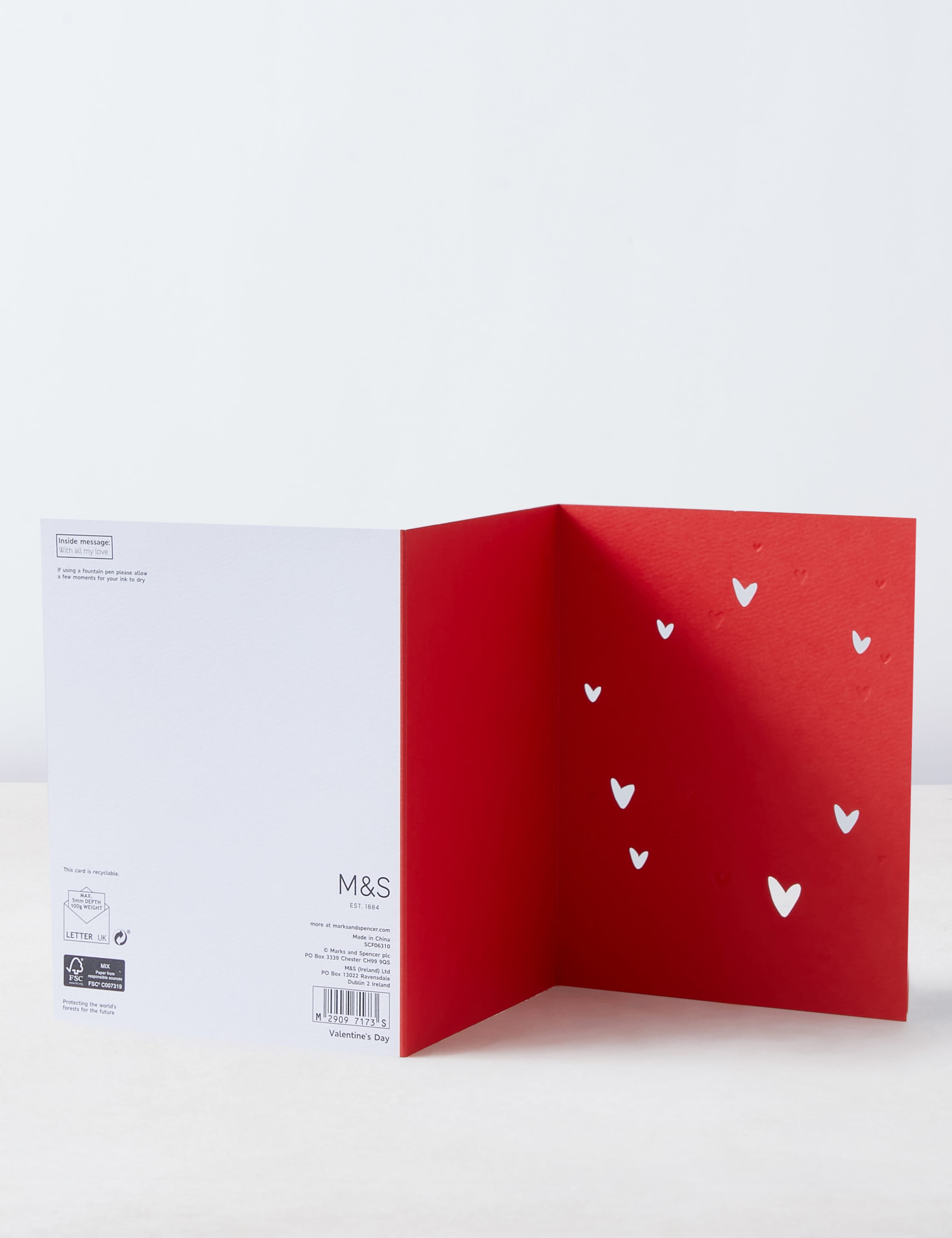 Classic Text Based Valentine Card 2 of 5