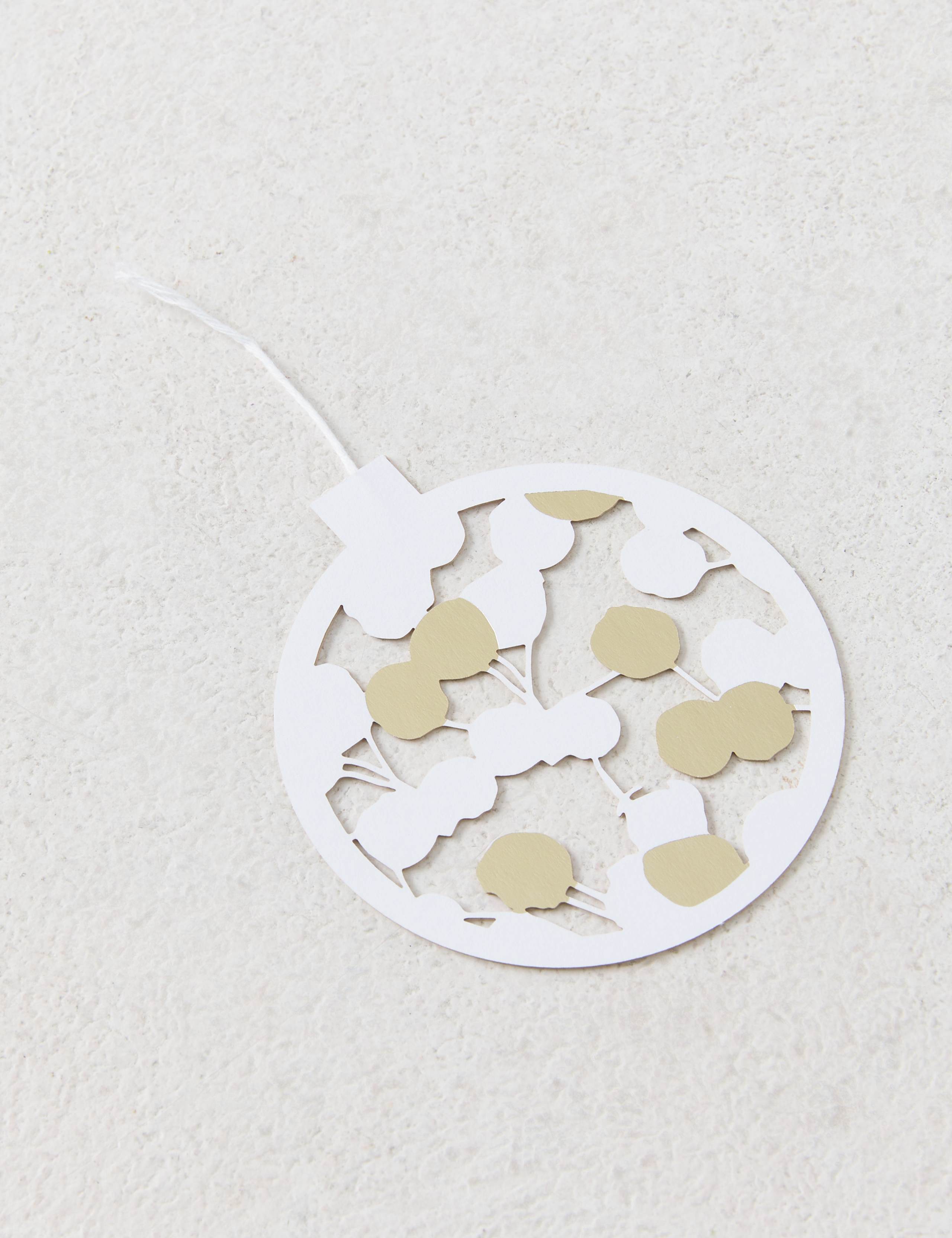 Charity Christmas Card for Mum & Dad - Contemporary Laser-cut Design 3 of 5