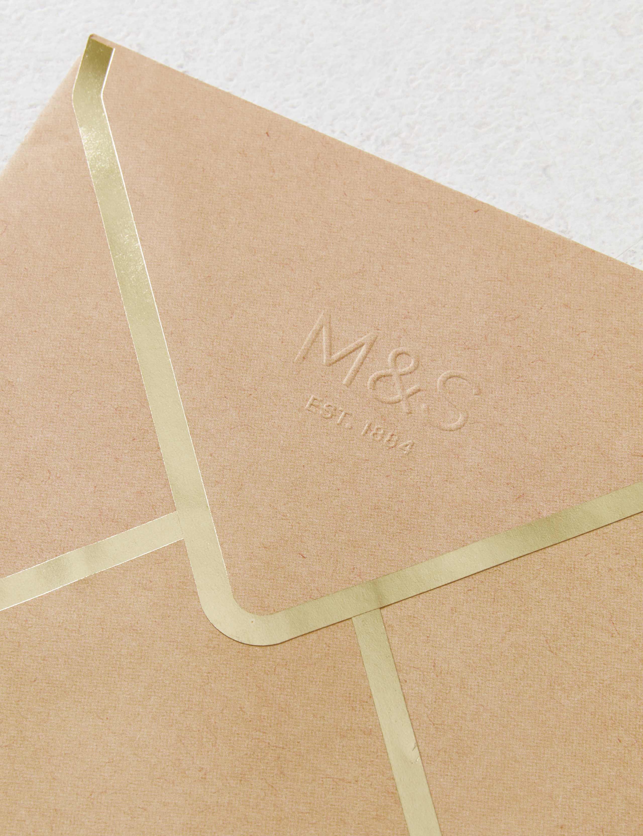Charity Christmas Card for Mum & Dad - Contemporary Laser-cut Design 5 of 5