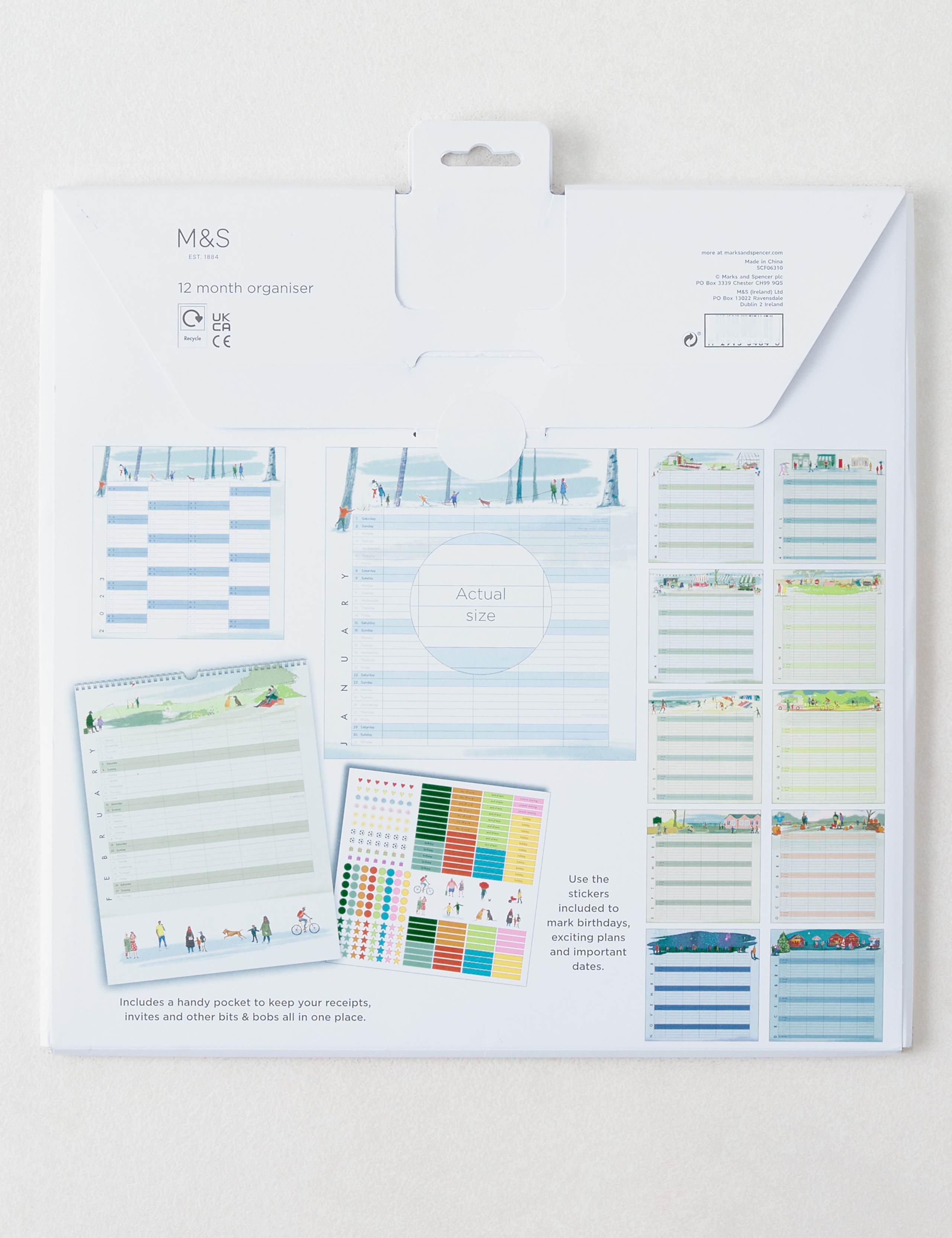 2022 Family Organiser - Contemporary Illustrated Family Life Design 5 of 7