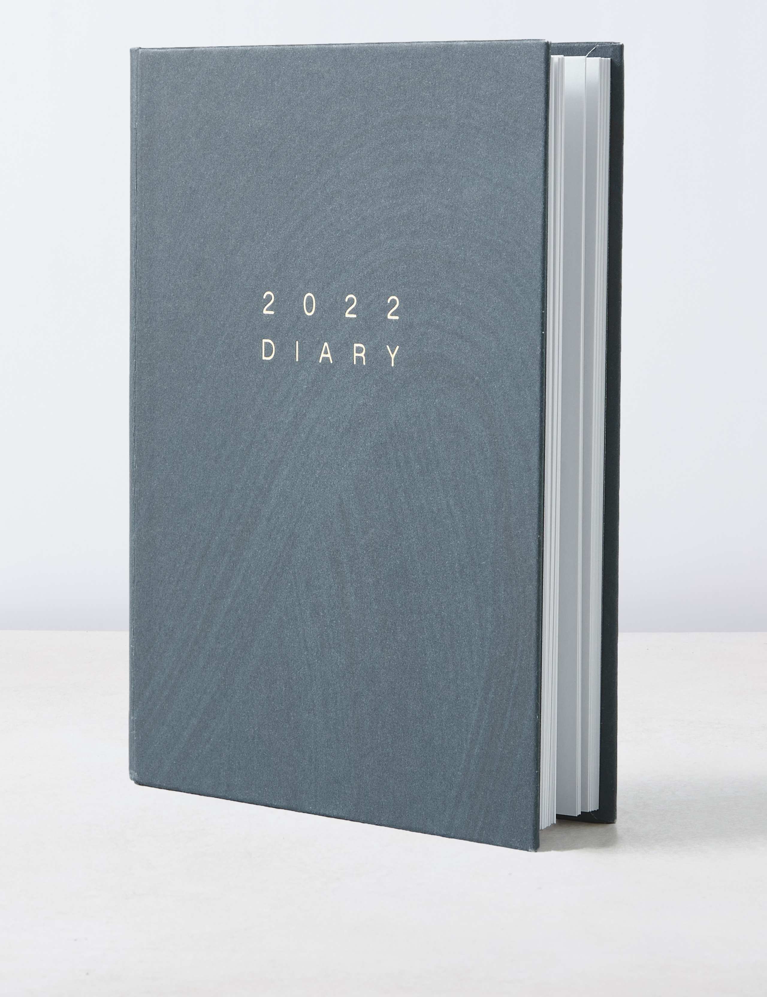 2022 Week to View Small Diary - Contemporary Paint Stroke Design 2 of 4