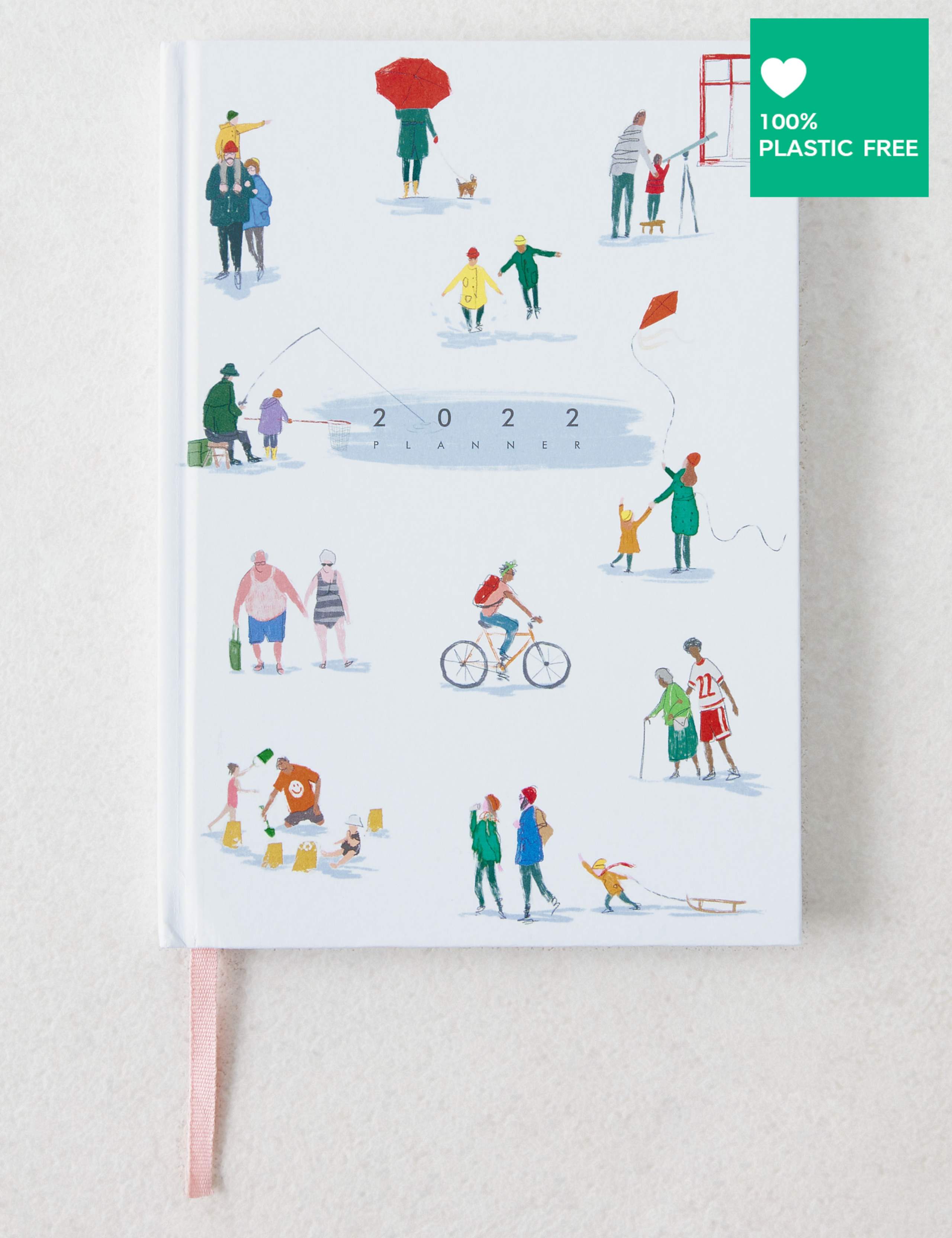 2022 Week to View Large Planner & Diary - Illustrated Family Life Design 1 of 4