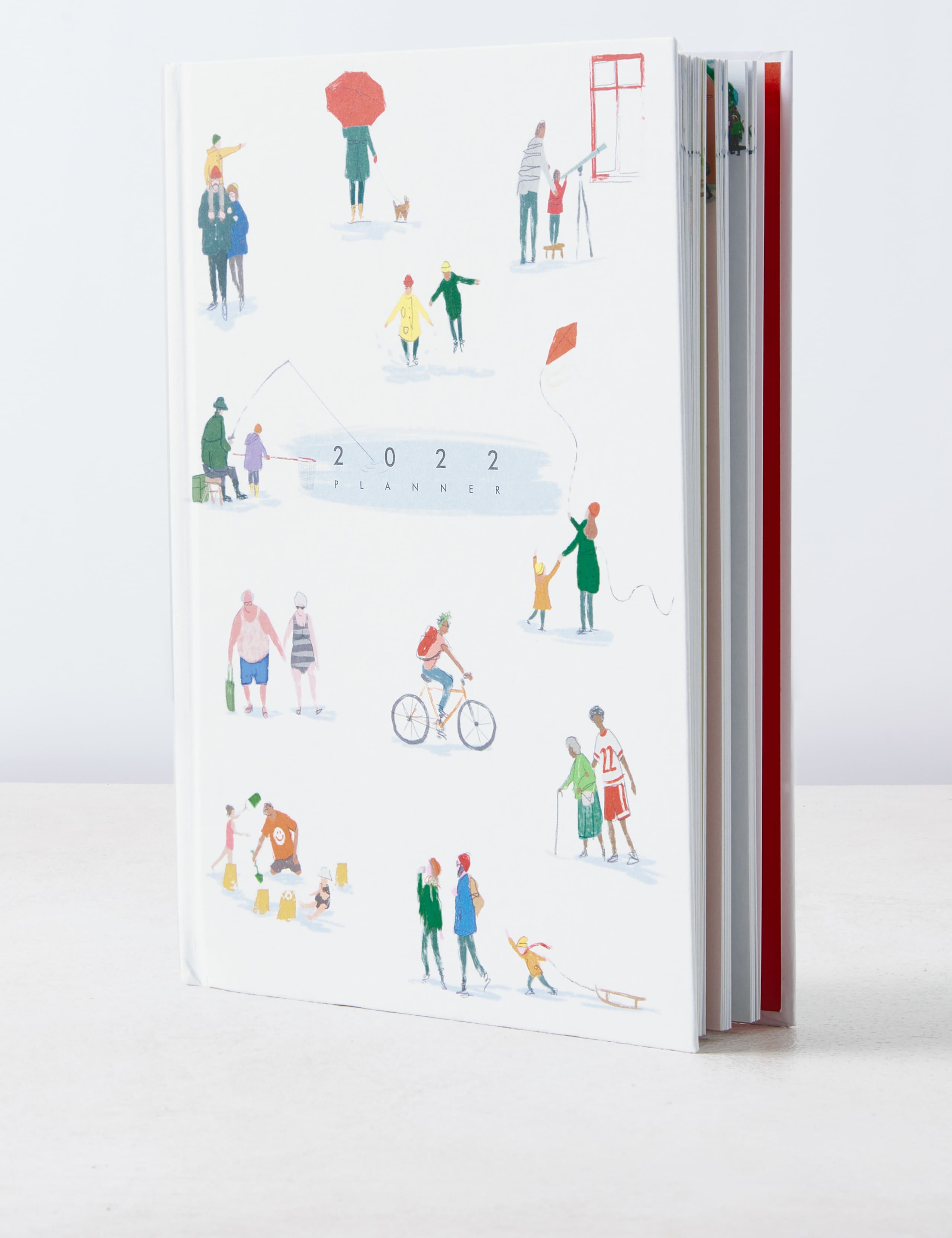 2022 Week to View Large Planner & Diary - Illustrated Family Life Design 2 of 4