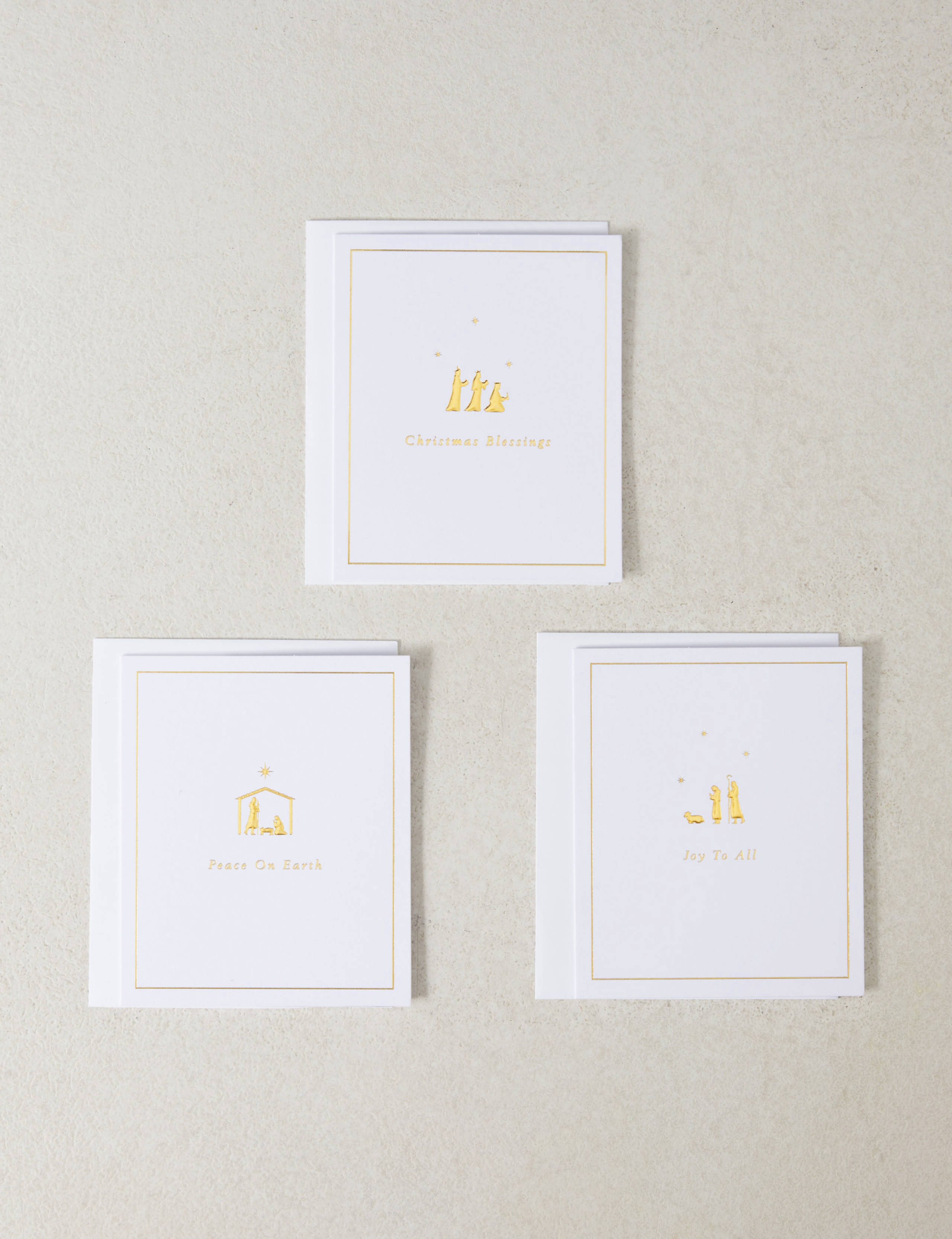 Luxury Nativity Charity Christmas Cards - 15 Card Pack 1 of 6