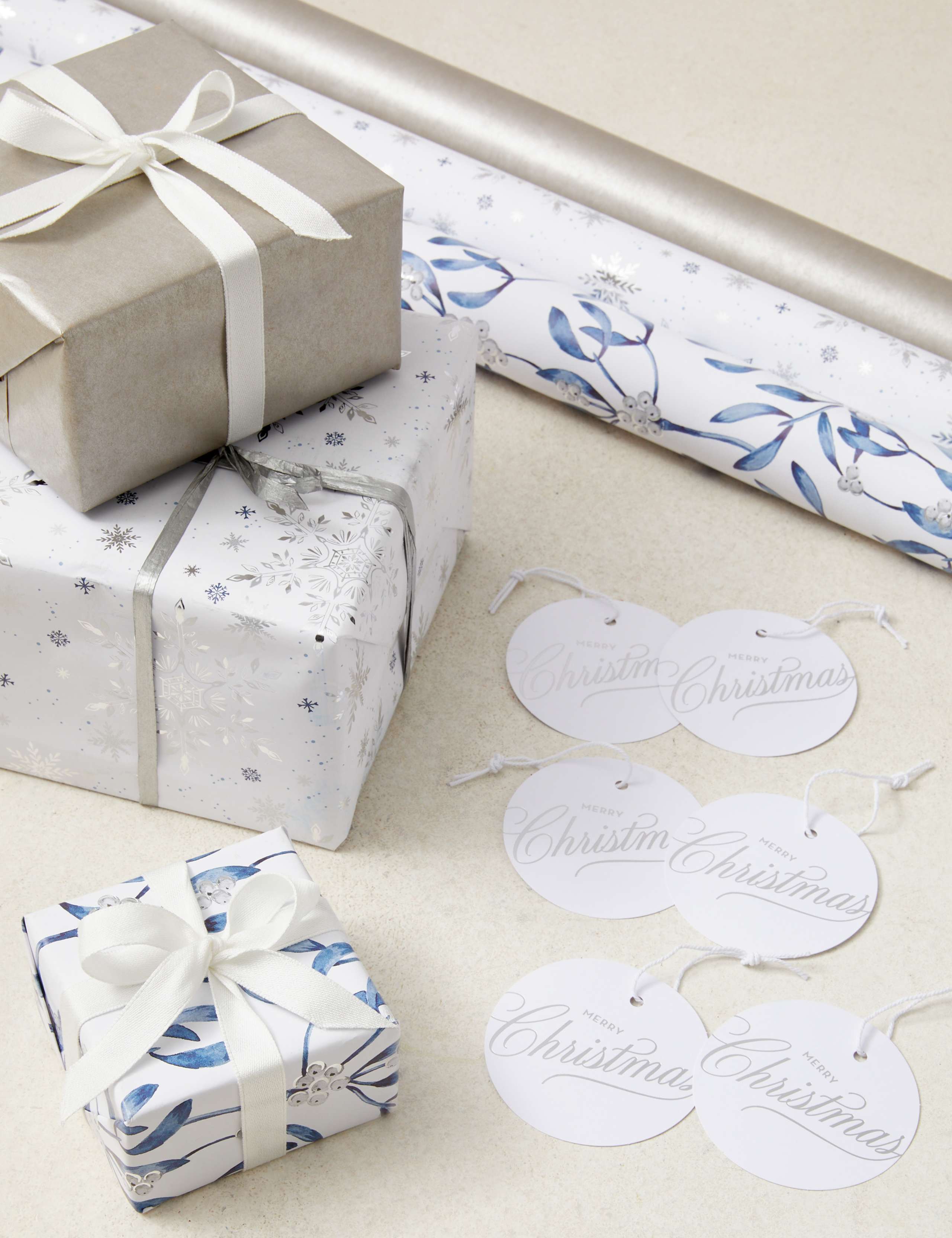 Luxury Christmas Wrapping Paper & Accessory Pack 1 of 2