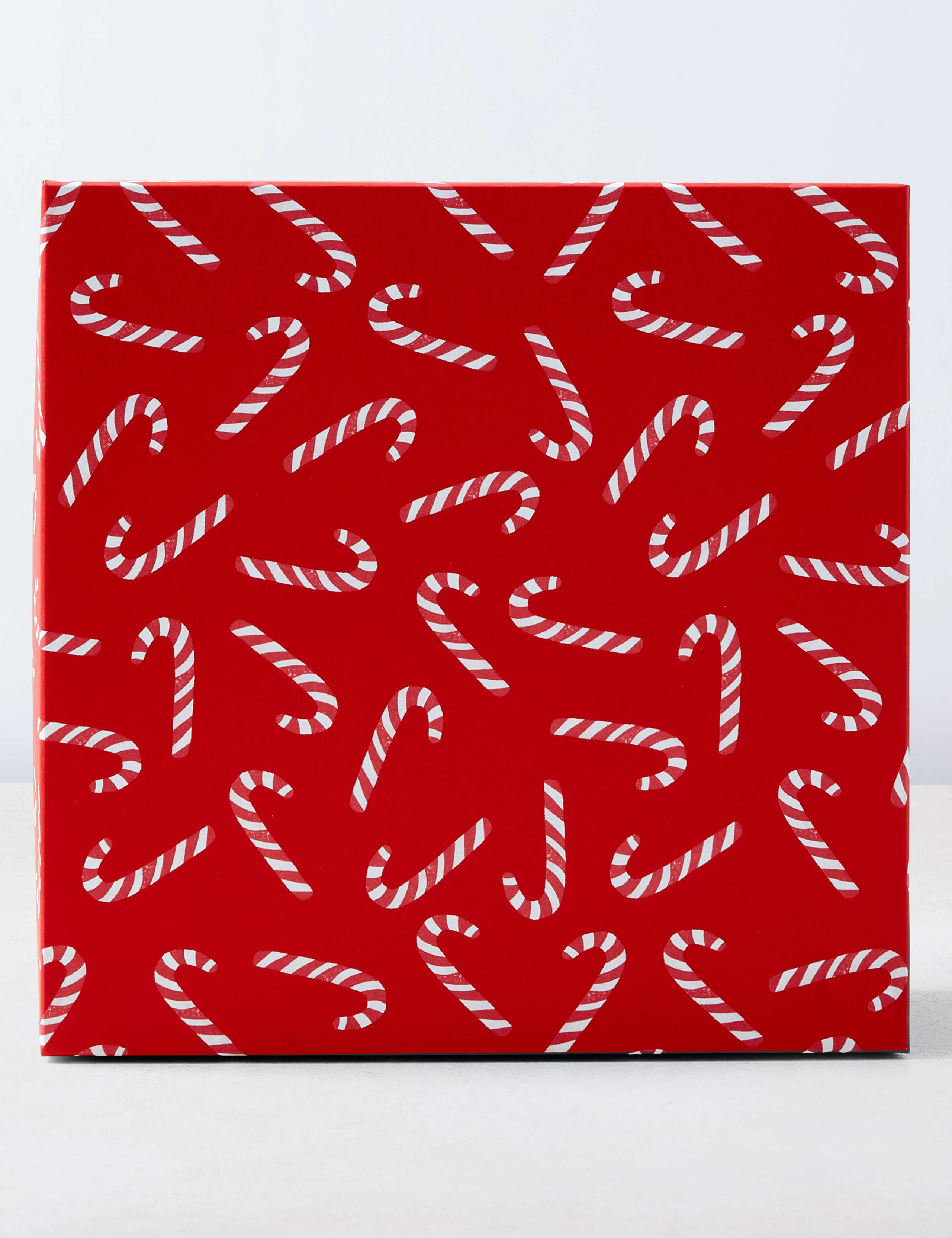Candy Cane Pattern Christmas Gift Box & Tissue Paper Pack 2 of 3