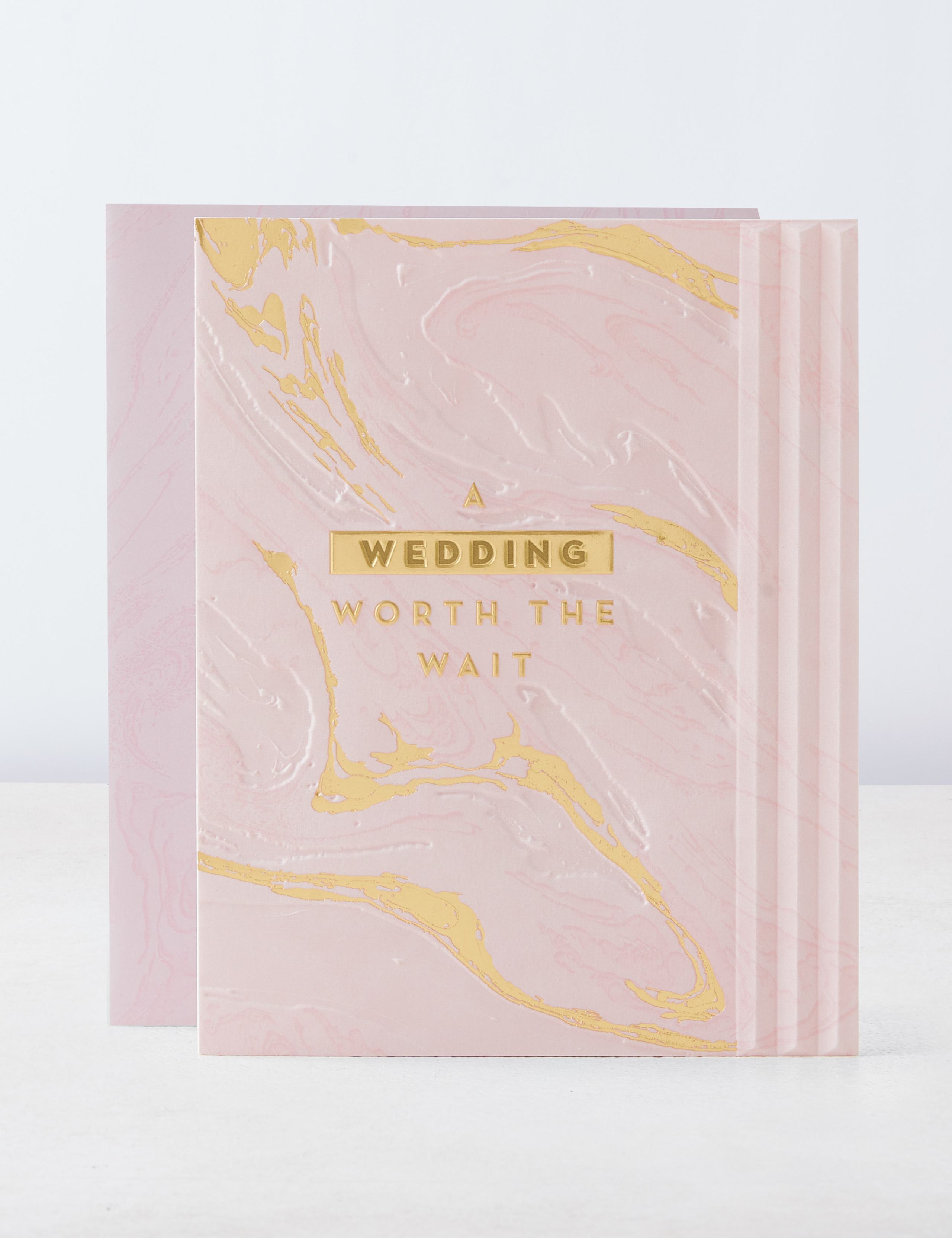Worth the Wait Wedding Card 1 of 6