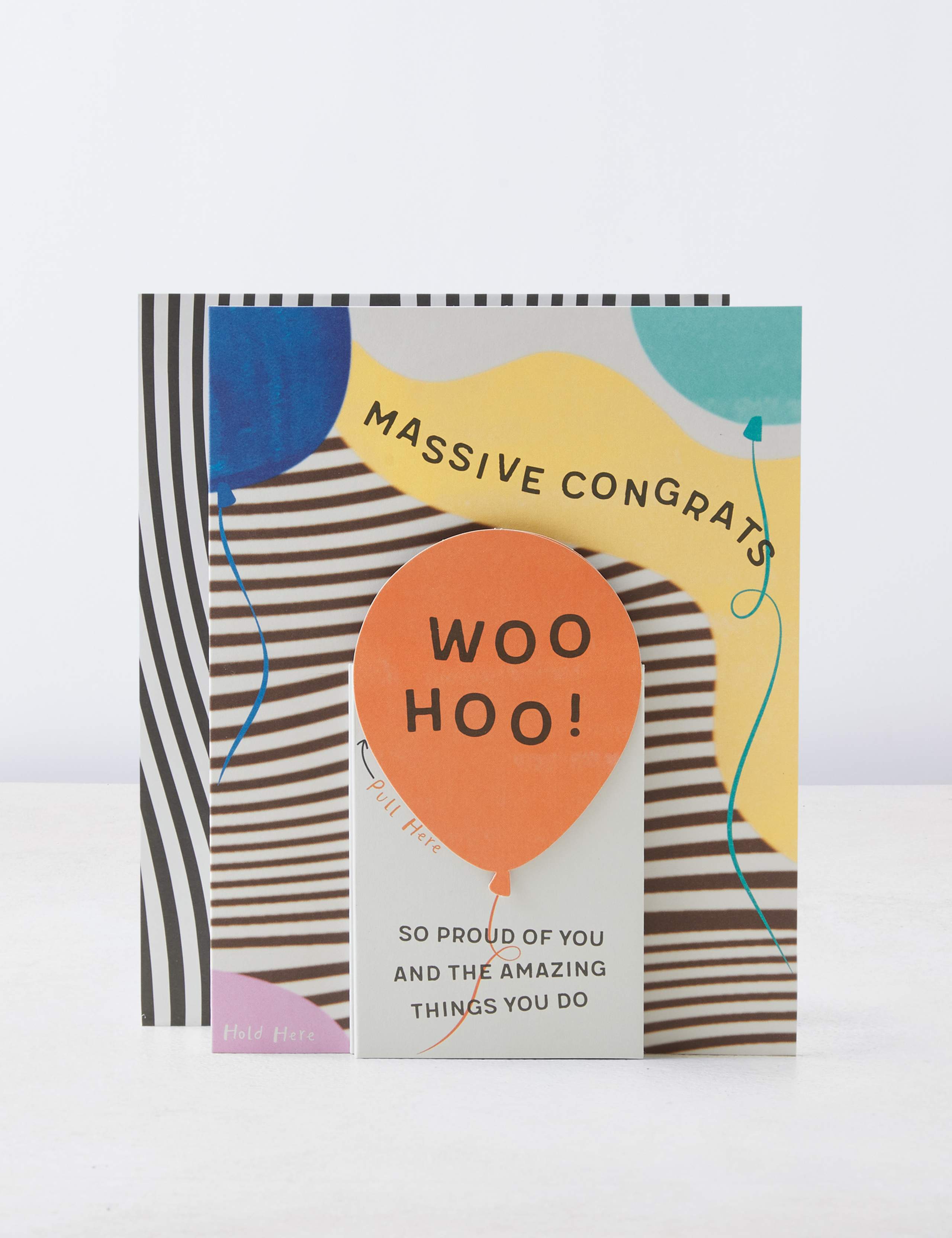 Confetti Surprise Congratulations Card 1 of 7