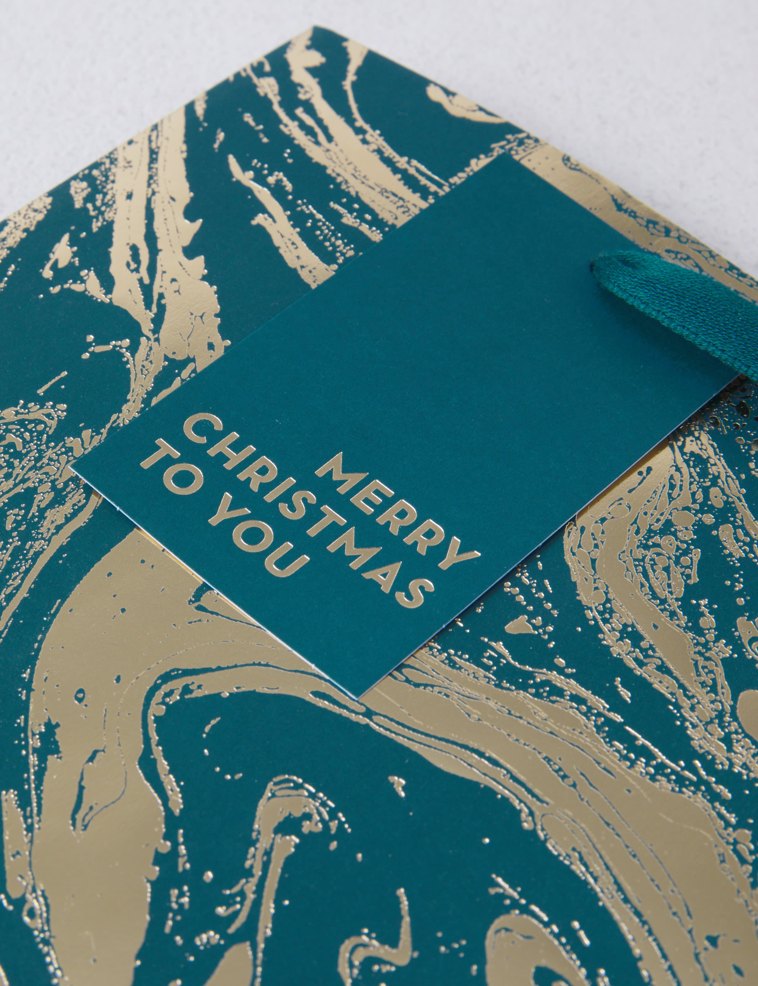 Luxury Opulence Gift Bag & Tissue Paper Pack - Large Bag with Marbled Tissue Paper 4 of 4