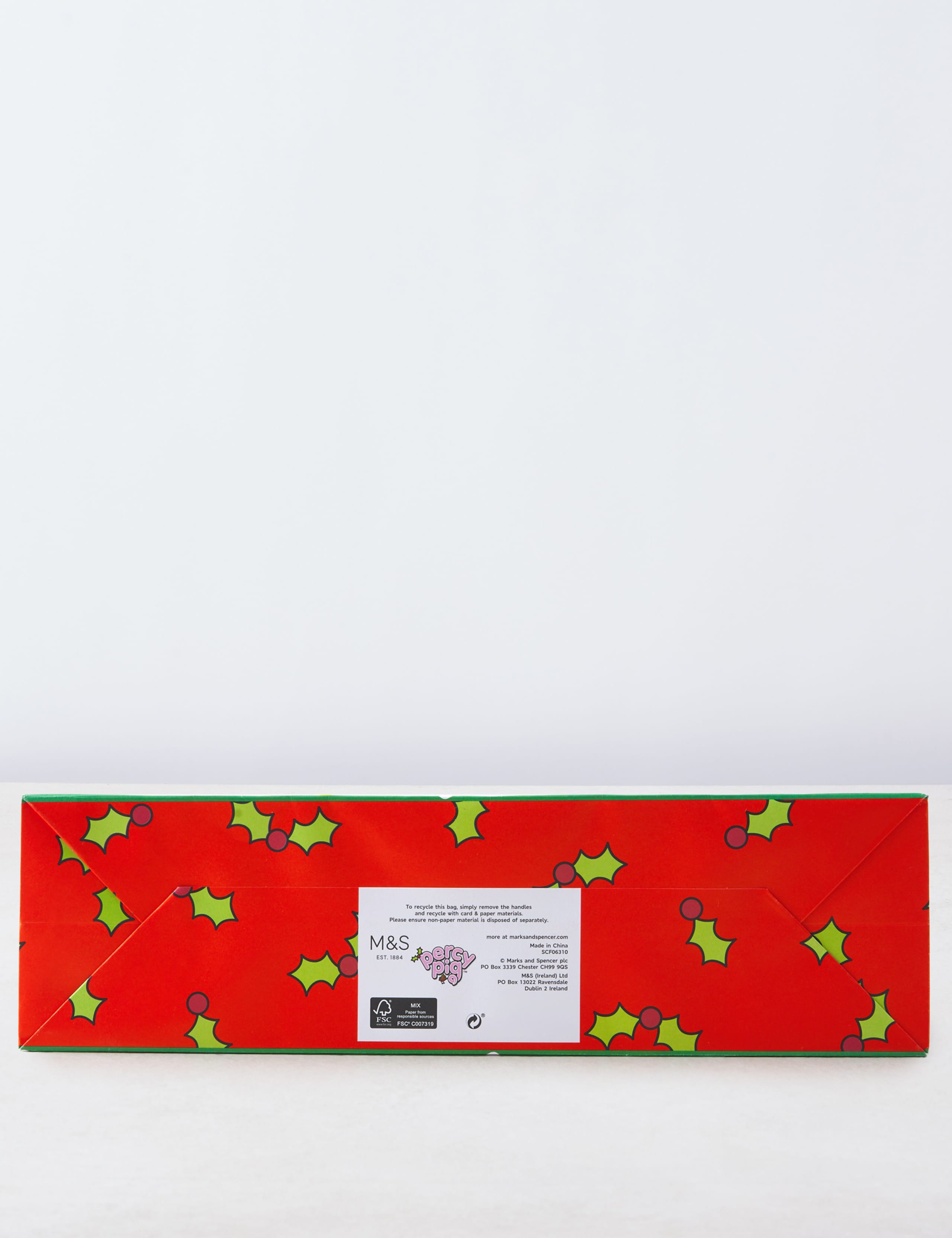 Christmas Wrapping Paper 4m, 6 Tags and Gift Bag Bundle 5 of 5