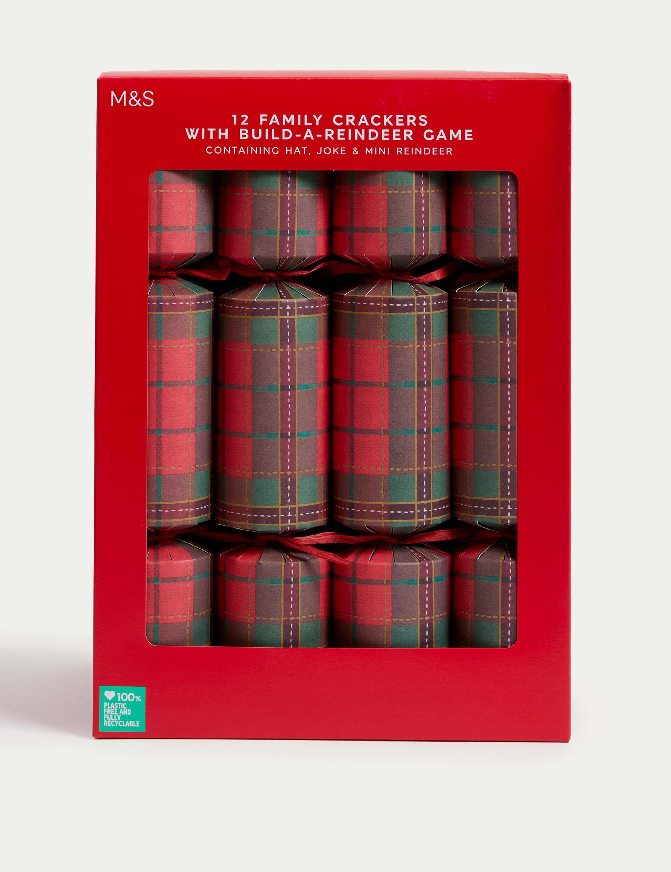 Build-A-Reindeer Christmas Crackers 1 of 4
