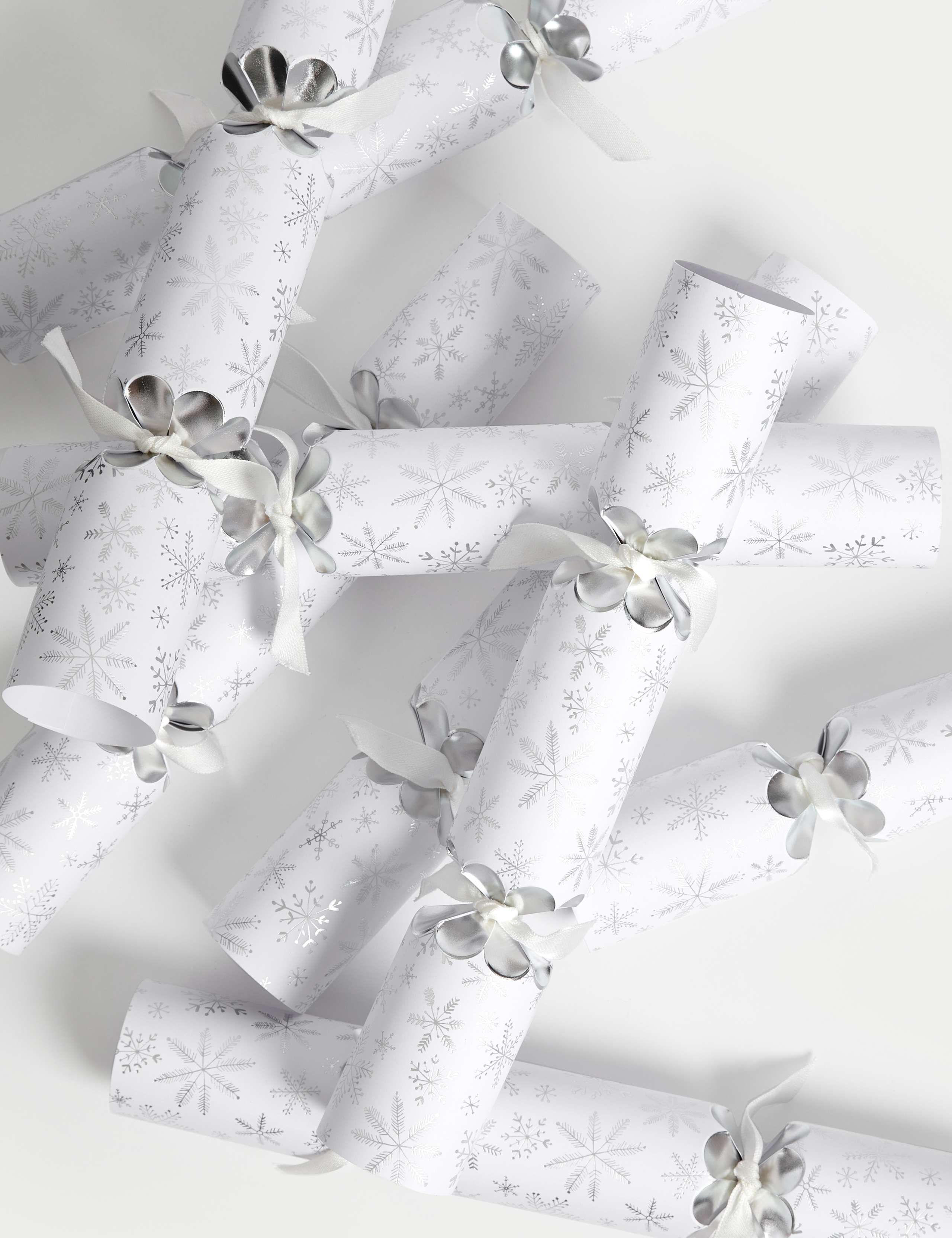 Luxury Christmas Crackers - Silver Design 3 of 4