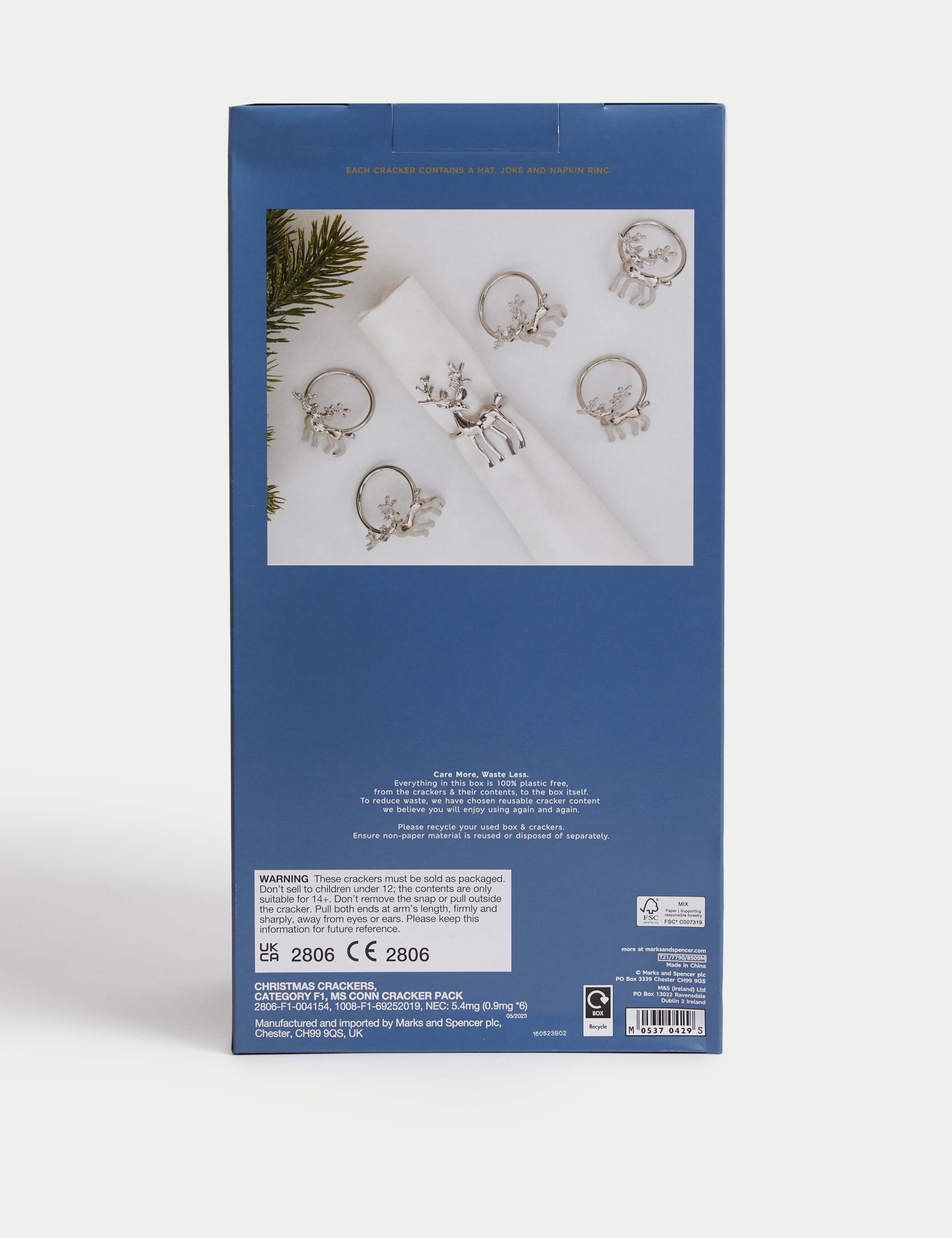 Connoisseur Christmas Crackers - Laser-cut Design 4 of 4