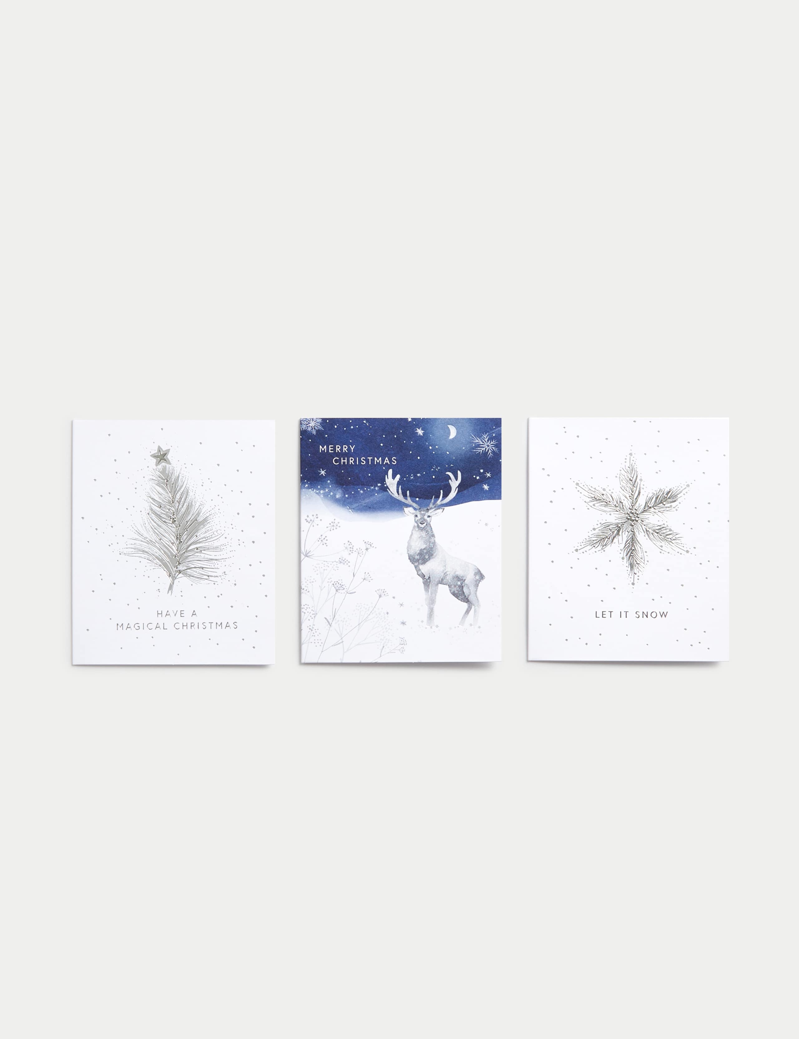 Luxury Charity Christmas Cards - Silver Designs 2 of 6