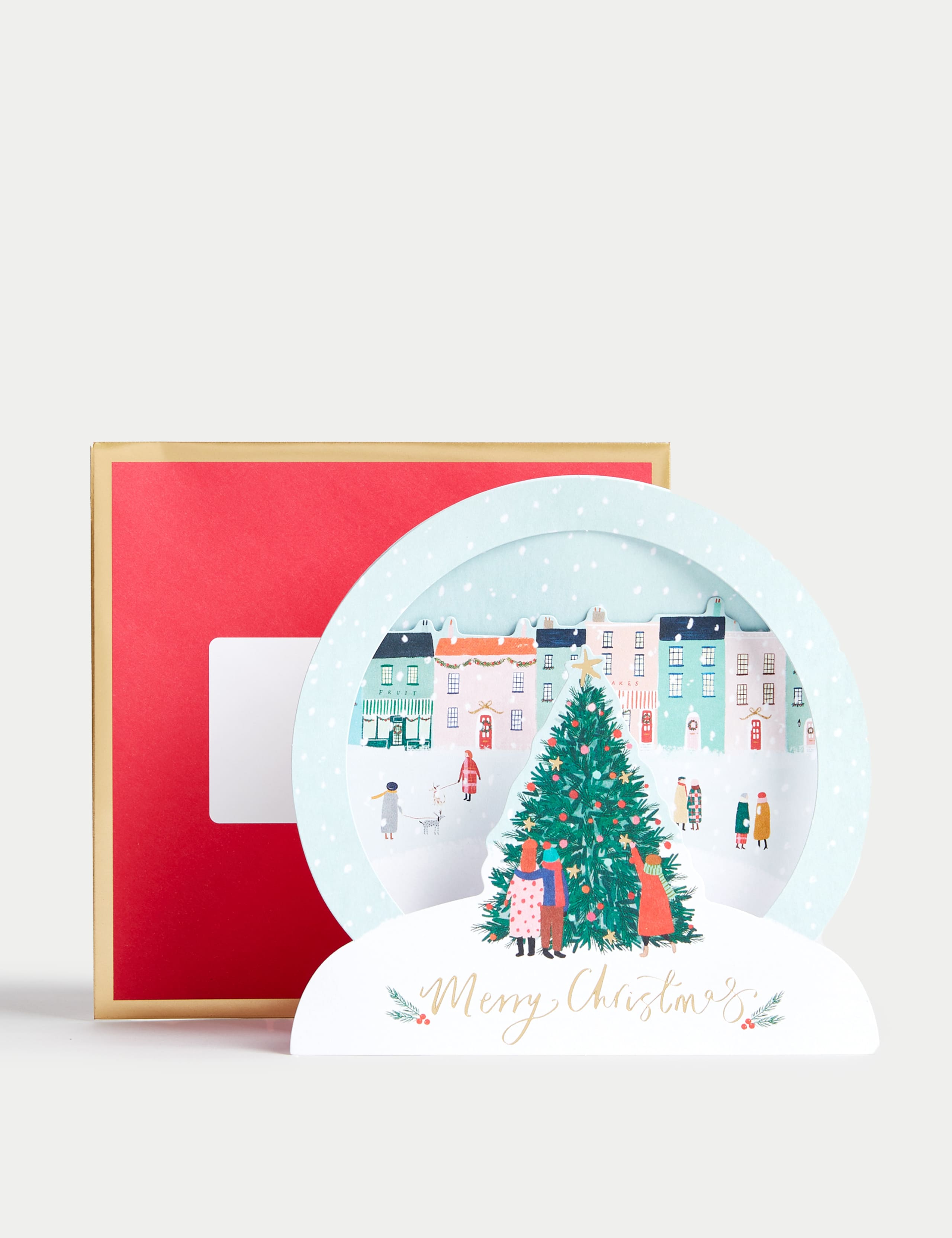 Luxury Charity Christmas Cards - 3D Snow Globe Design 2 of 4