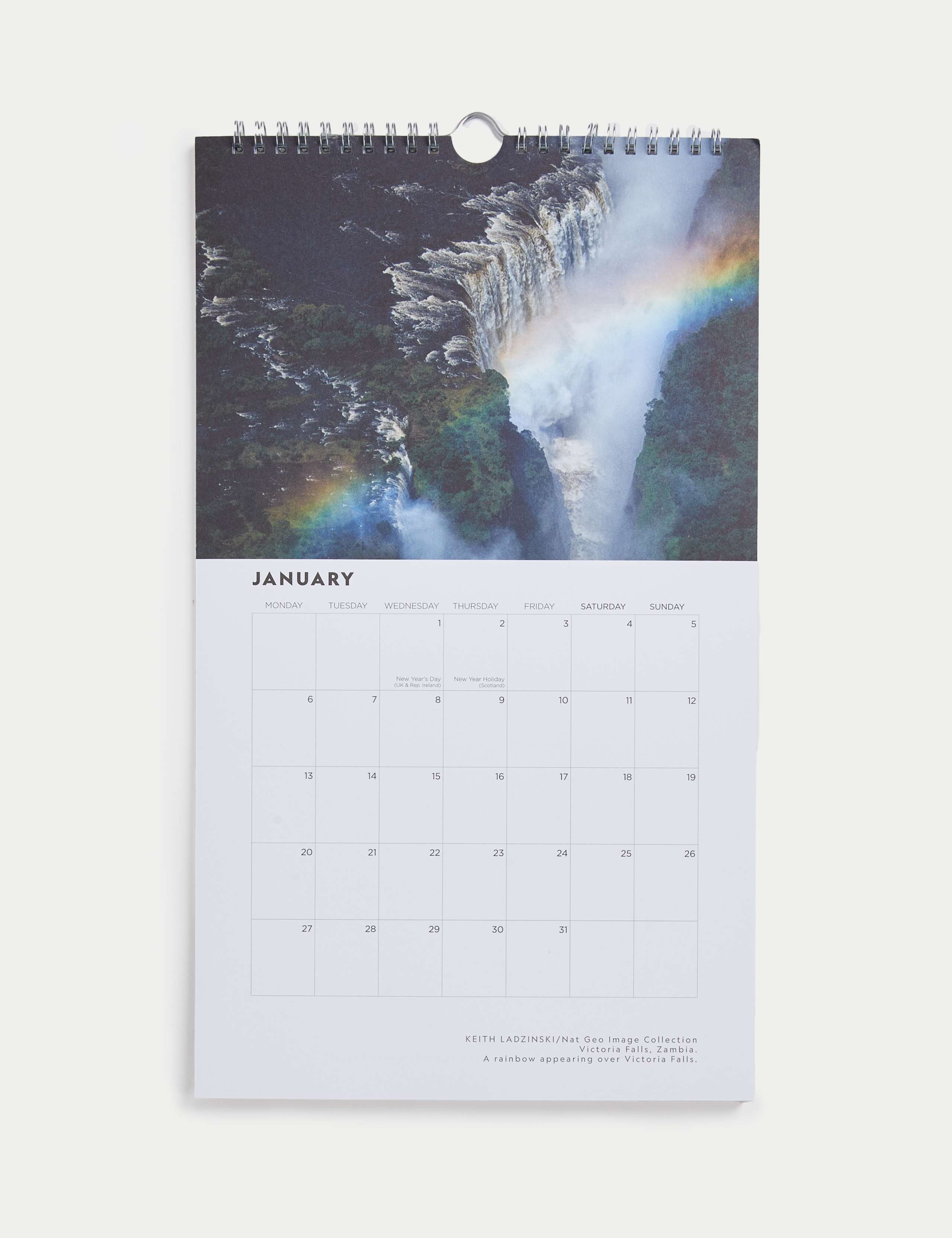 2025 Medium Calendar - National Geographic Natural Planet 2 of 6