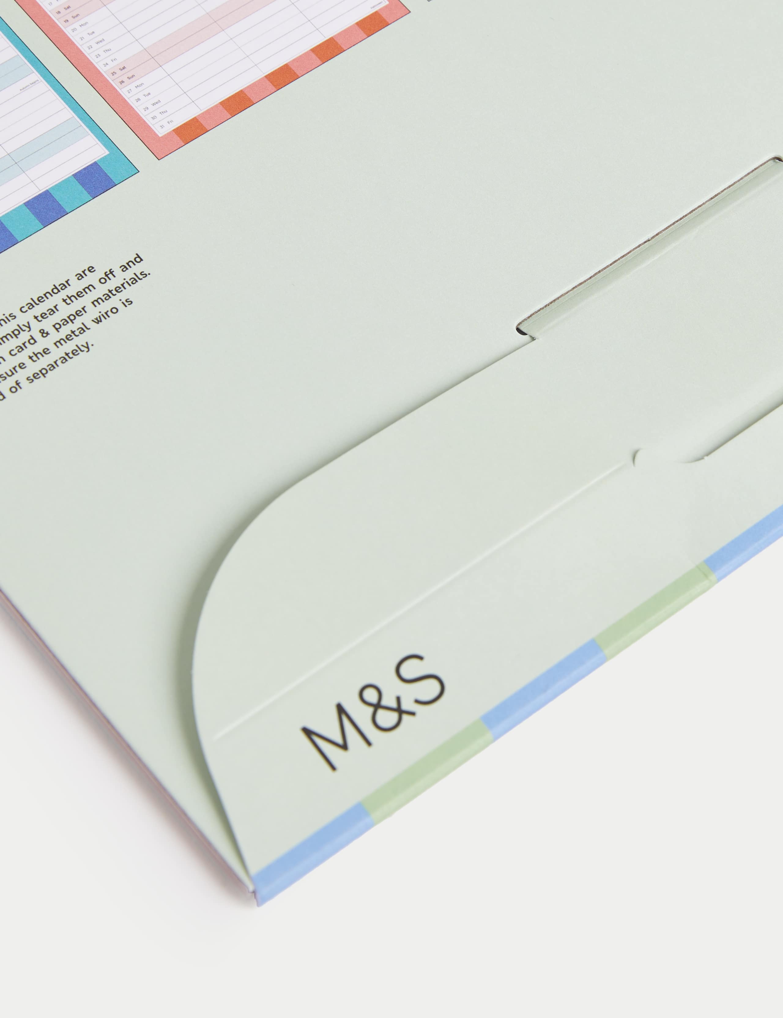 2025 Medium Calendar - Stripes 6 of 6