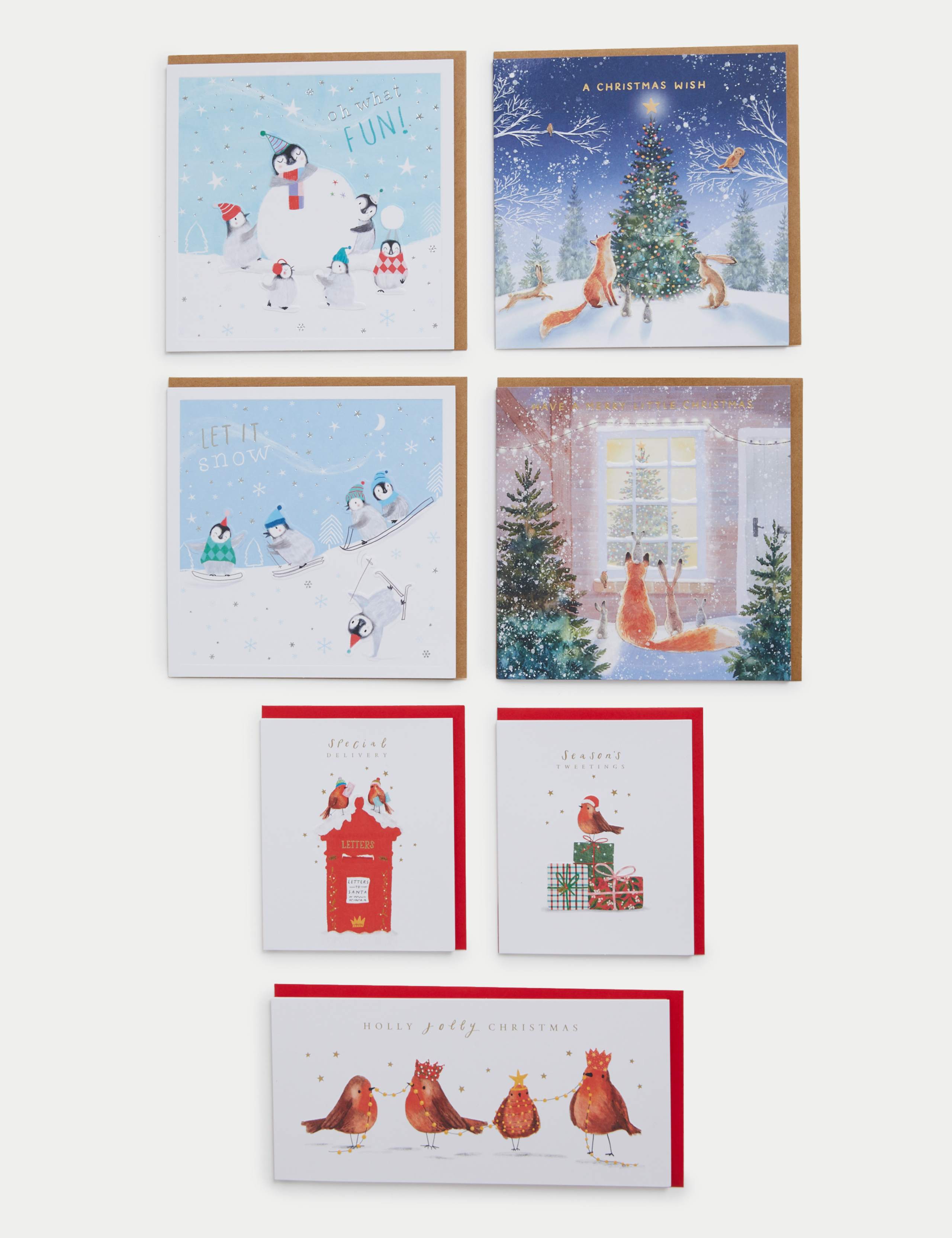 35 Charity Christmas Cards - Cute Animal Designs 2 of 8