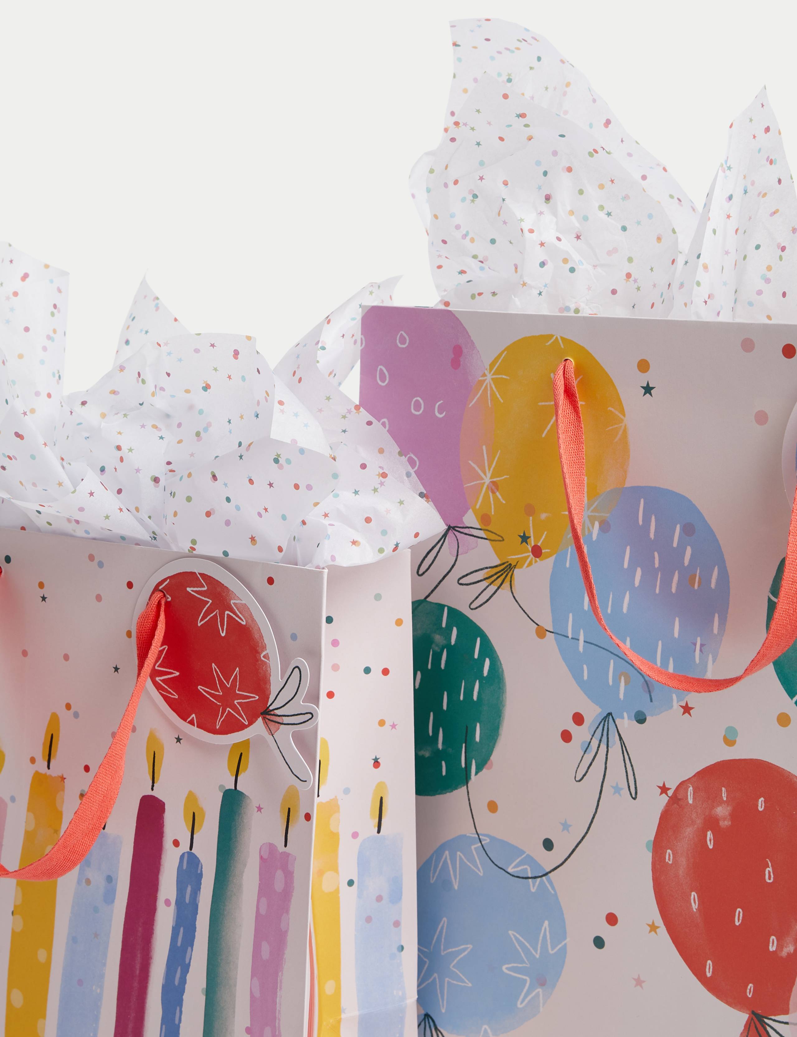 Colourful Gift Wrap Set With Birthday Card, Gift Bags & Tissue 2 of 4