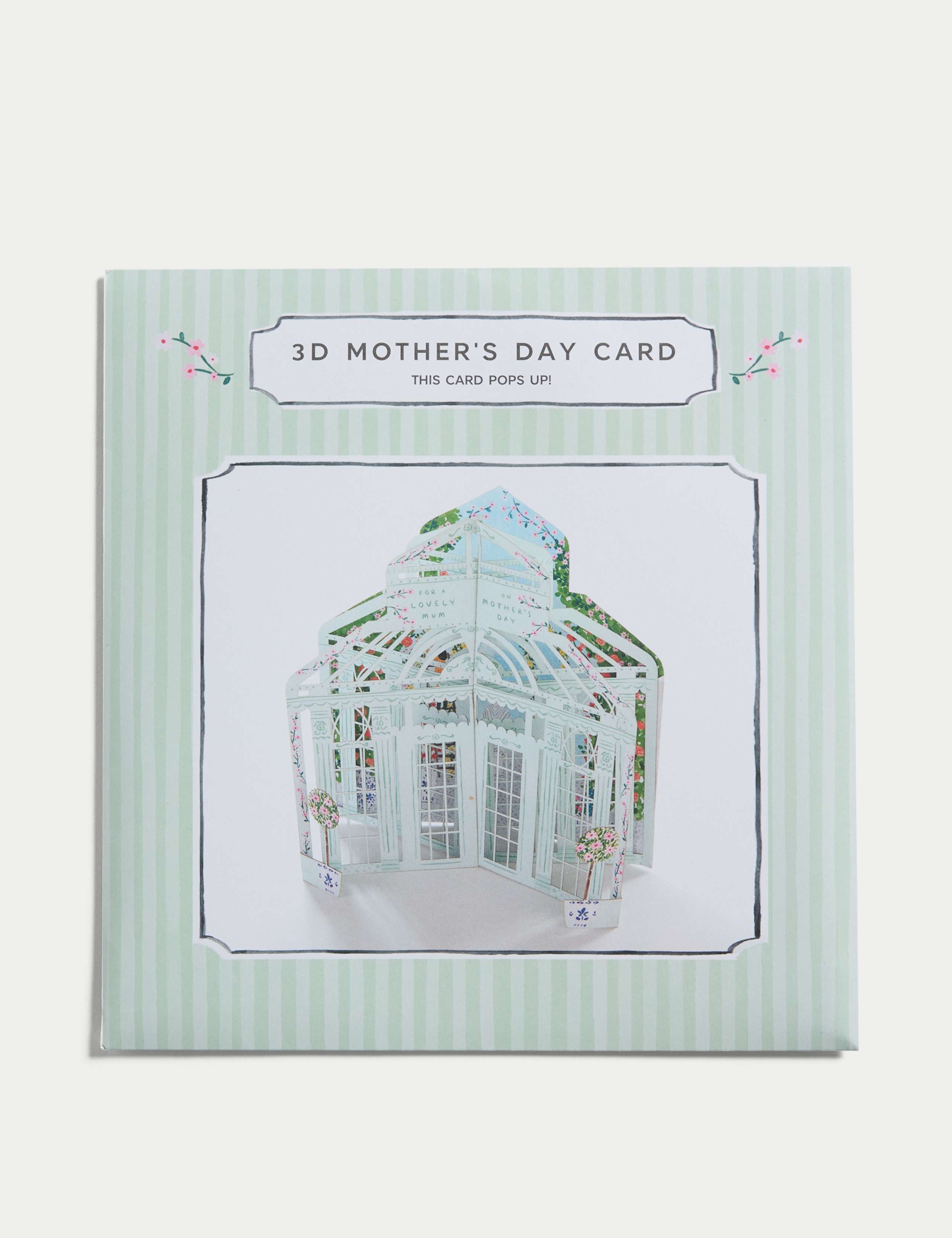 3D Pop Up Mother's Day Card - Greenhouse Design 3 of 5