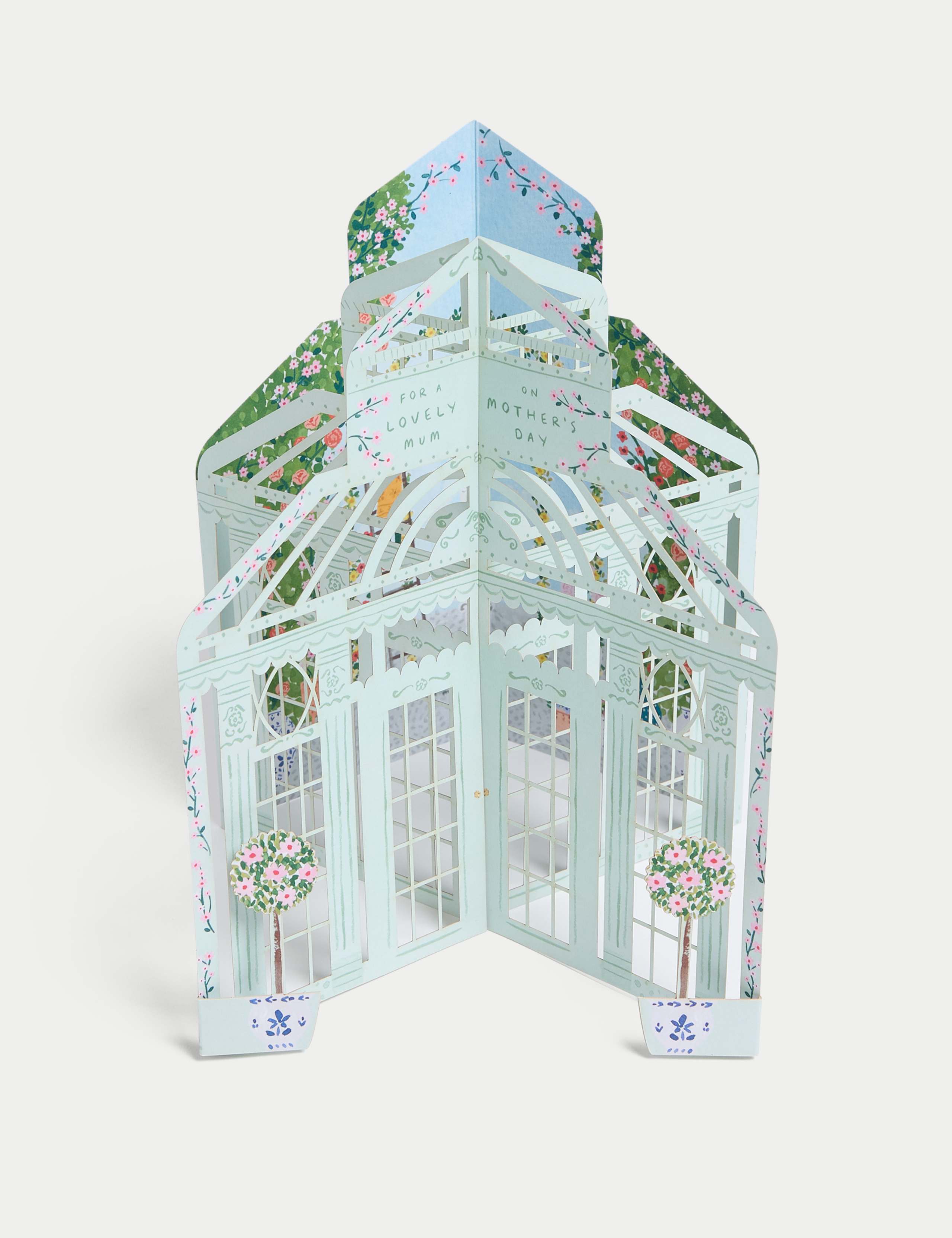 3D Pop Up Mother's Day Card - Greenhouse Design 5 of 5