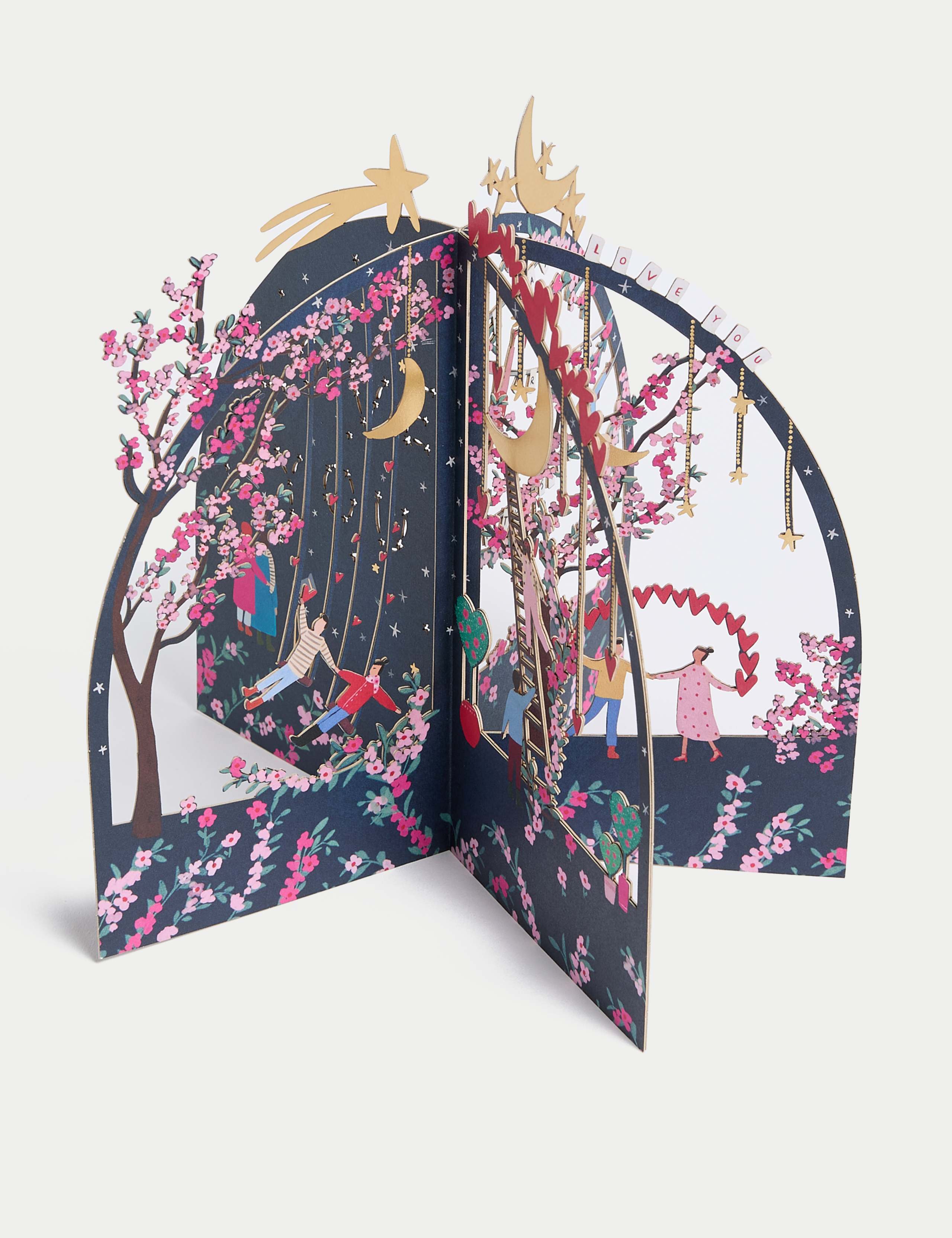 Valentine's Day Card - 3D Pop-Up Love Story Design 5 of 6
