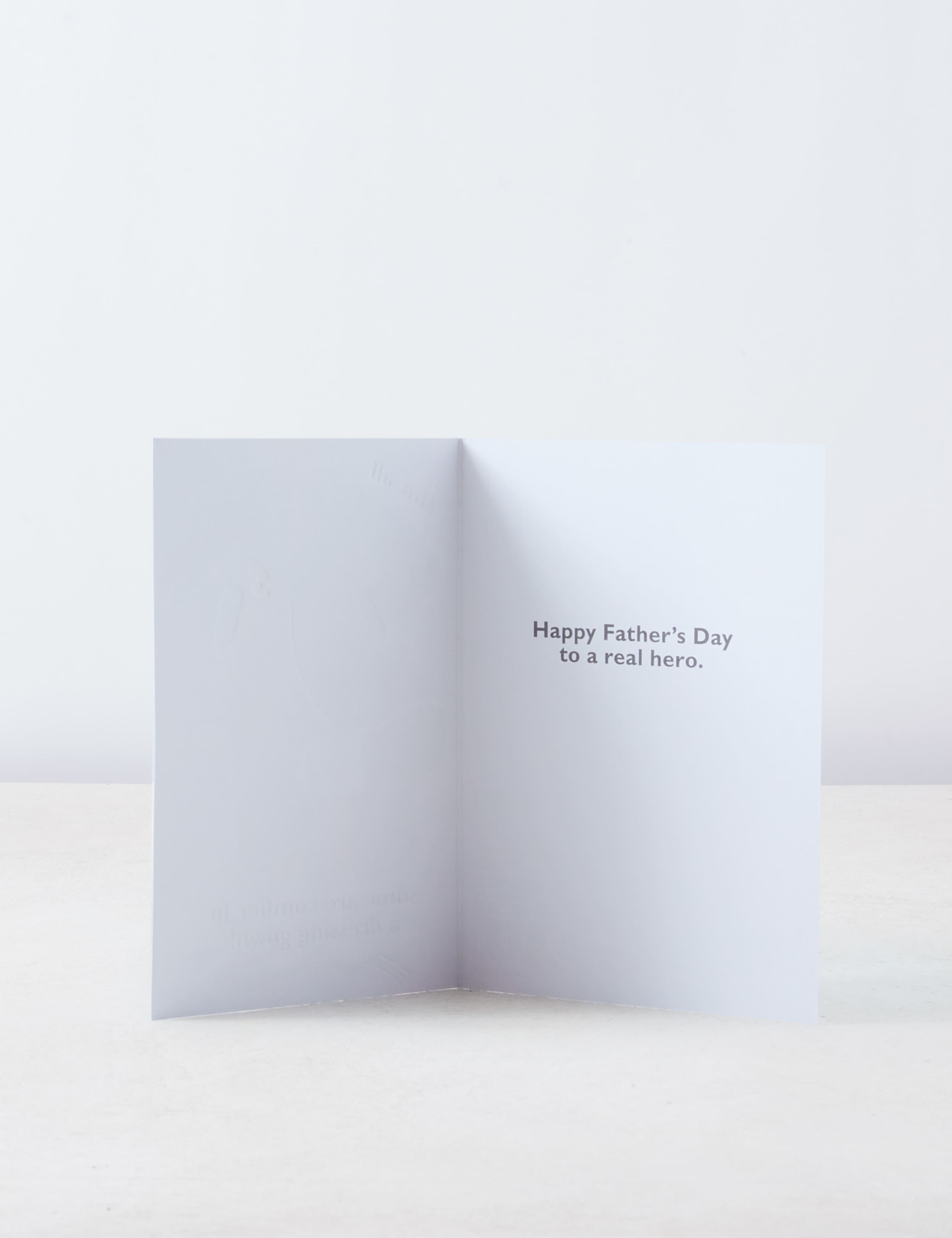Superhero Father’s Day Card & Blue Gift Bag Duo 2 of 4